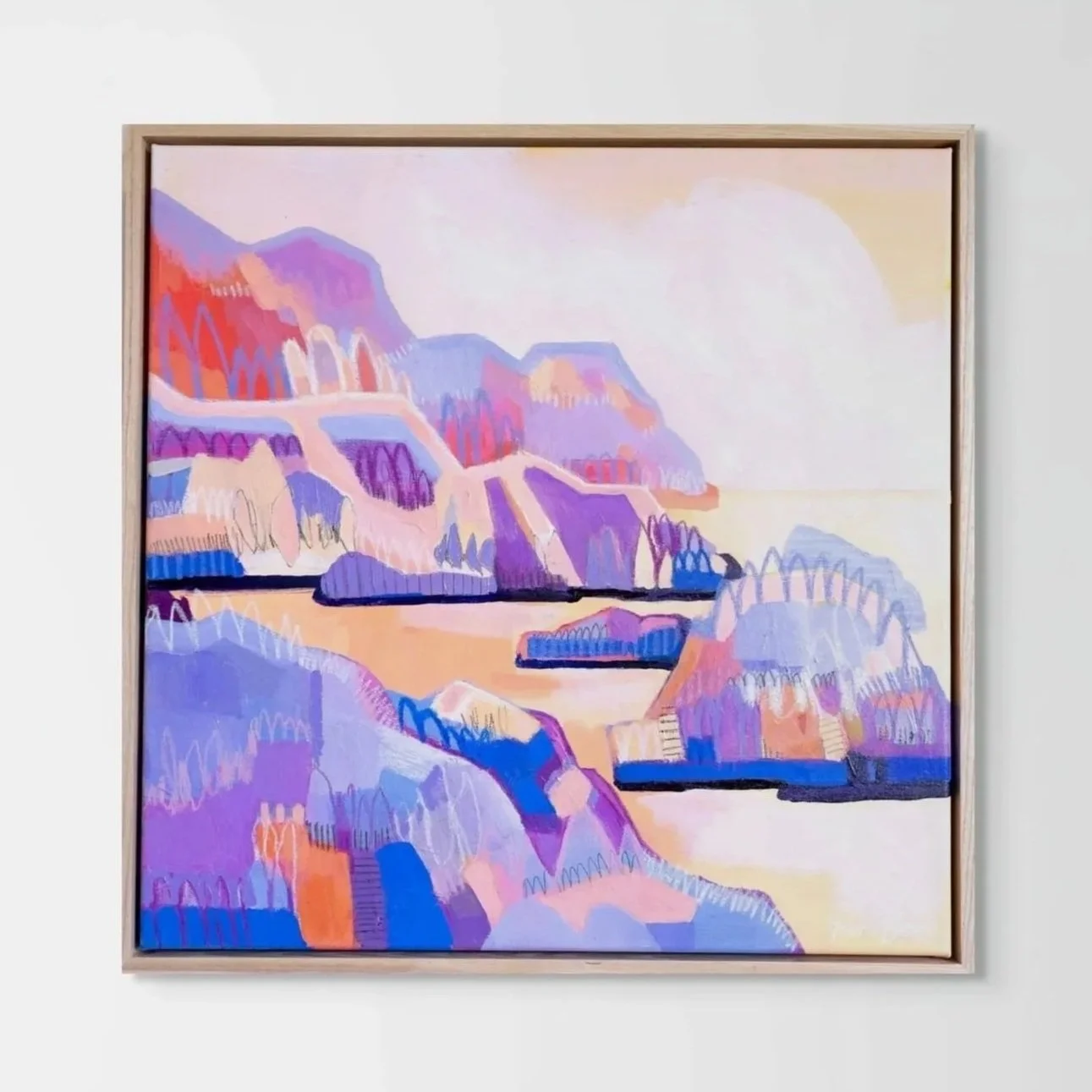 Wake Me Up (Framed) 53x53cm/20.8x20.8"