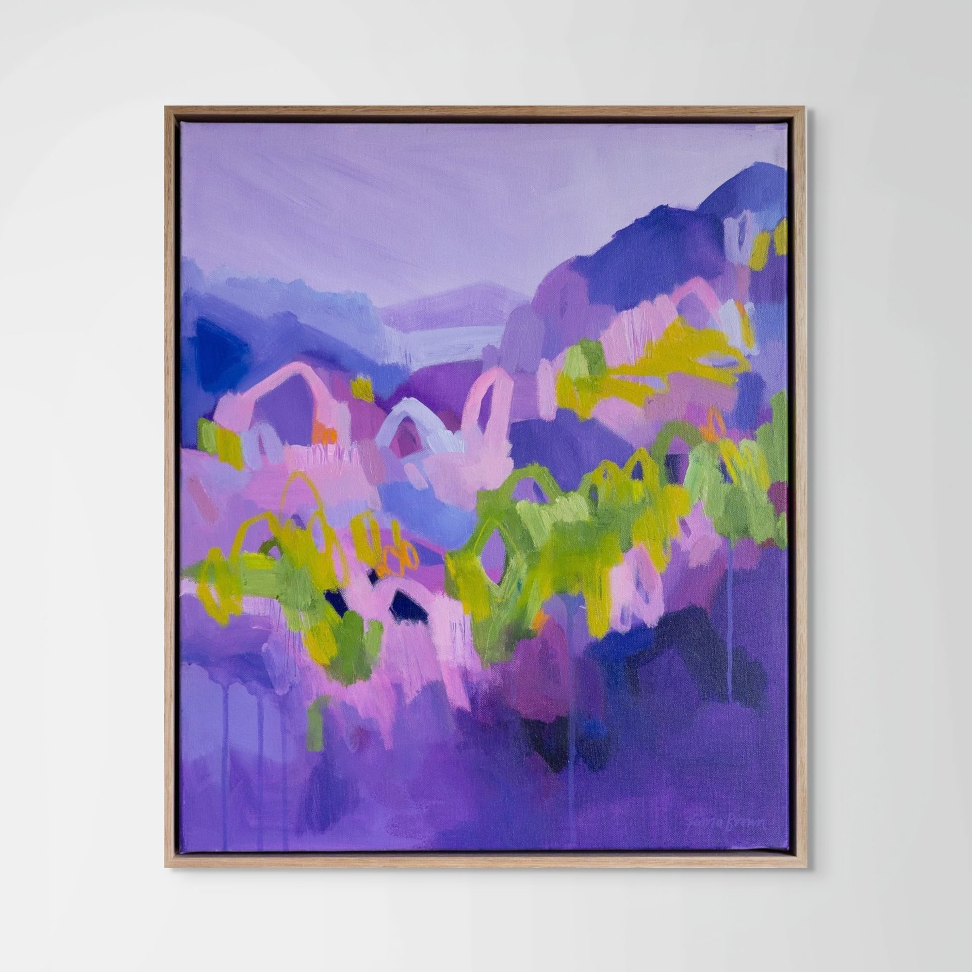 Runaway 54x64cm/20x24" (Framed)