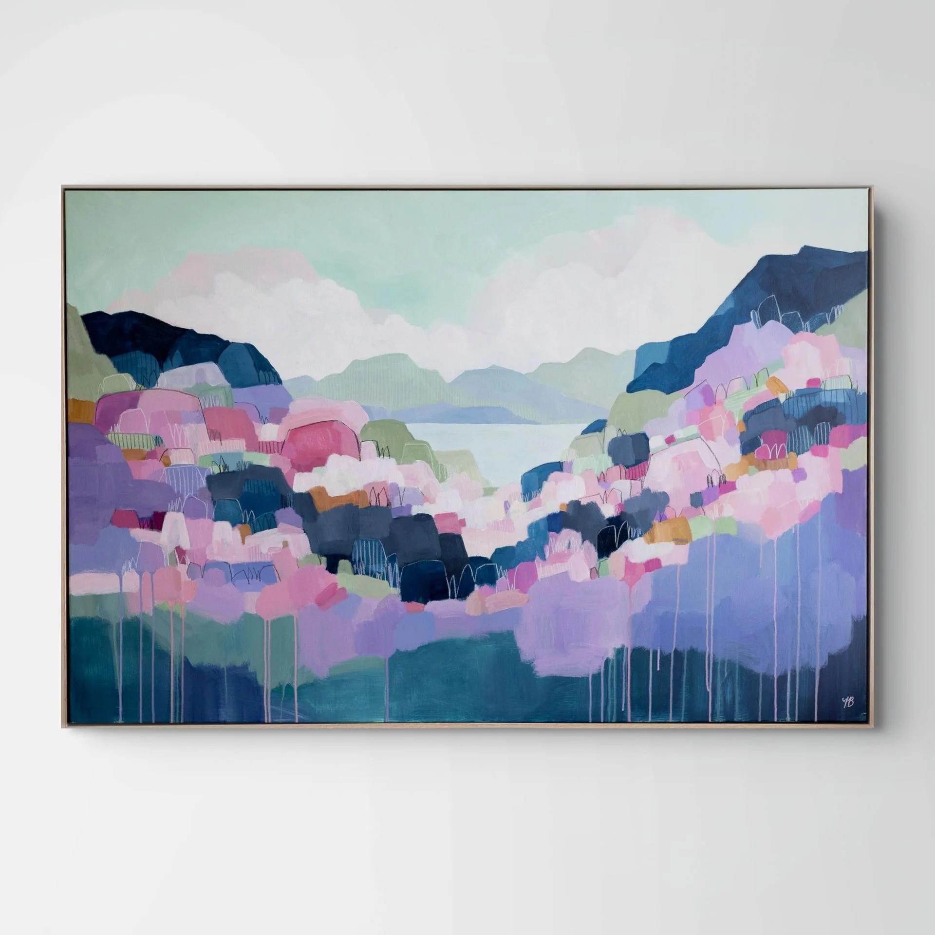'All The Days to Come' 104x155cm/40x60" (Framed)
