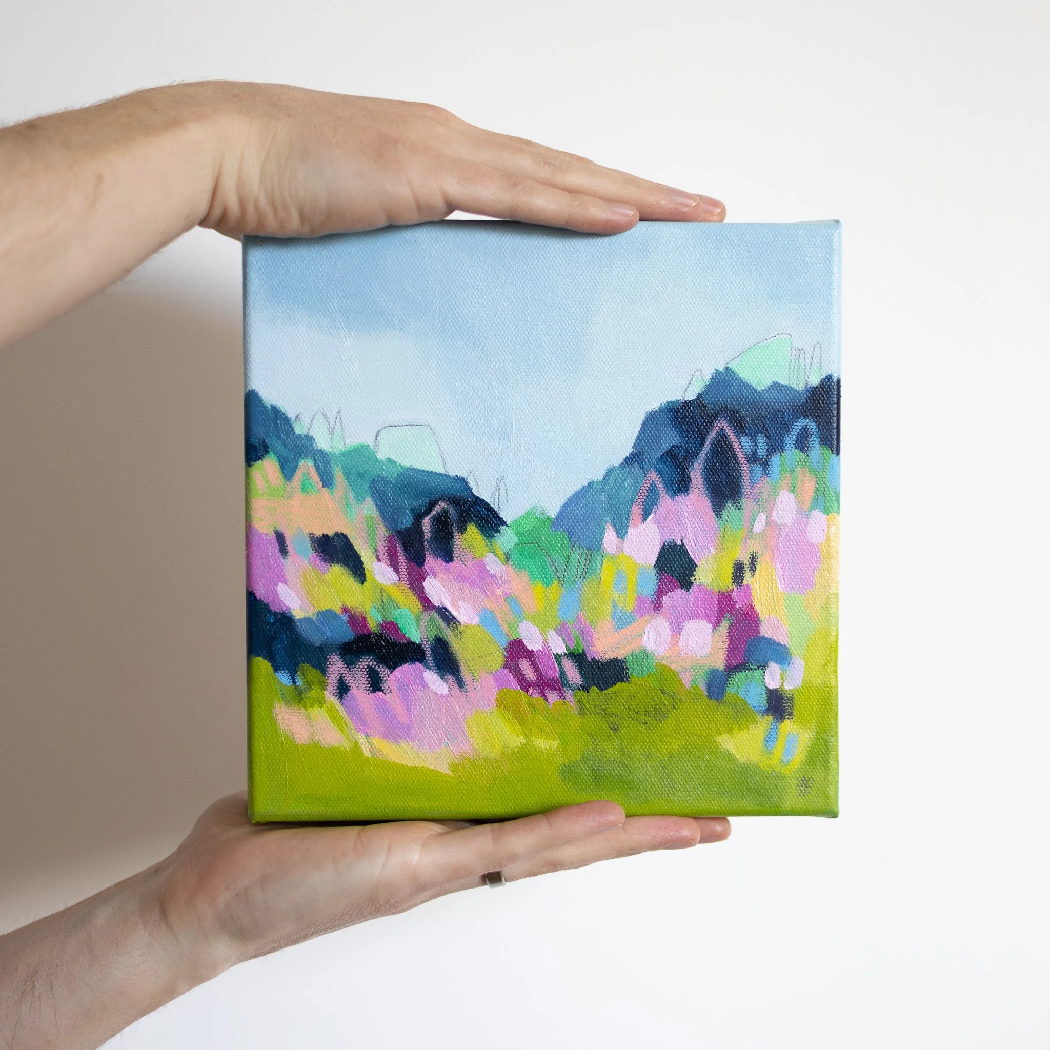 Mini - Green 2 (20x20cm)