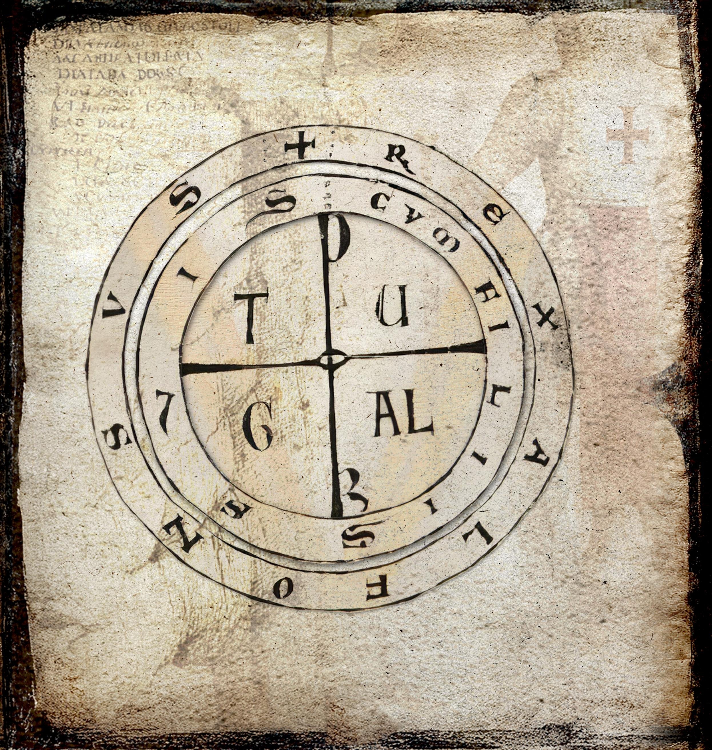 Templar sign indicating portugal as the holy grail.