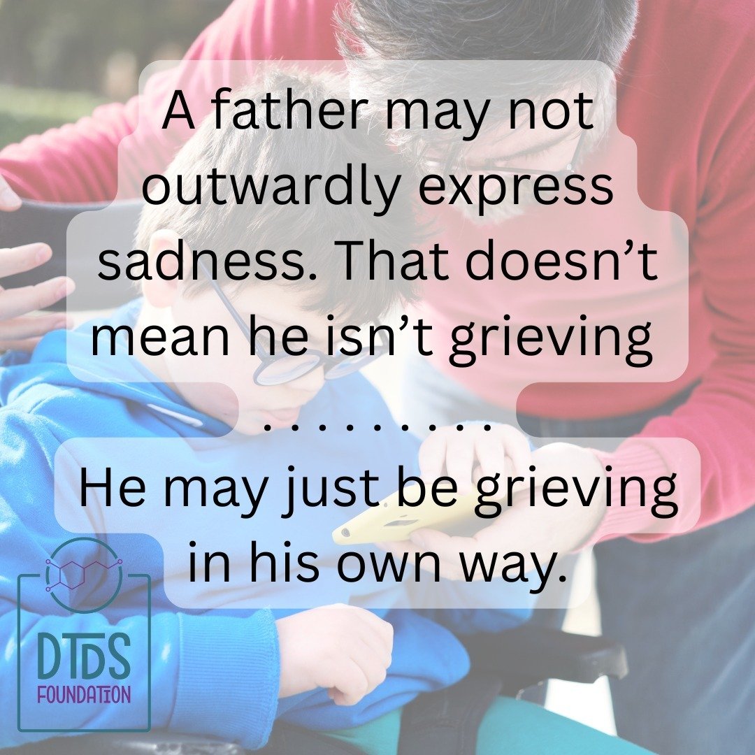 Not all grief looks the same.

Fathers often carry their sorrow quietly&mdash;diving into work, staying busy, or holding it all together for the family. Society may see strength, but miss the heartache beneath it.

Just because a grieving dad seems c