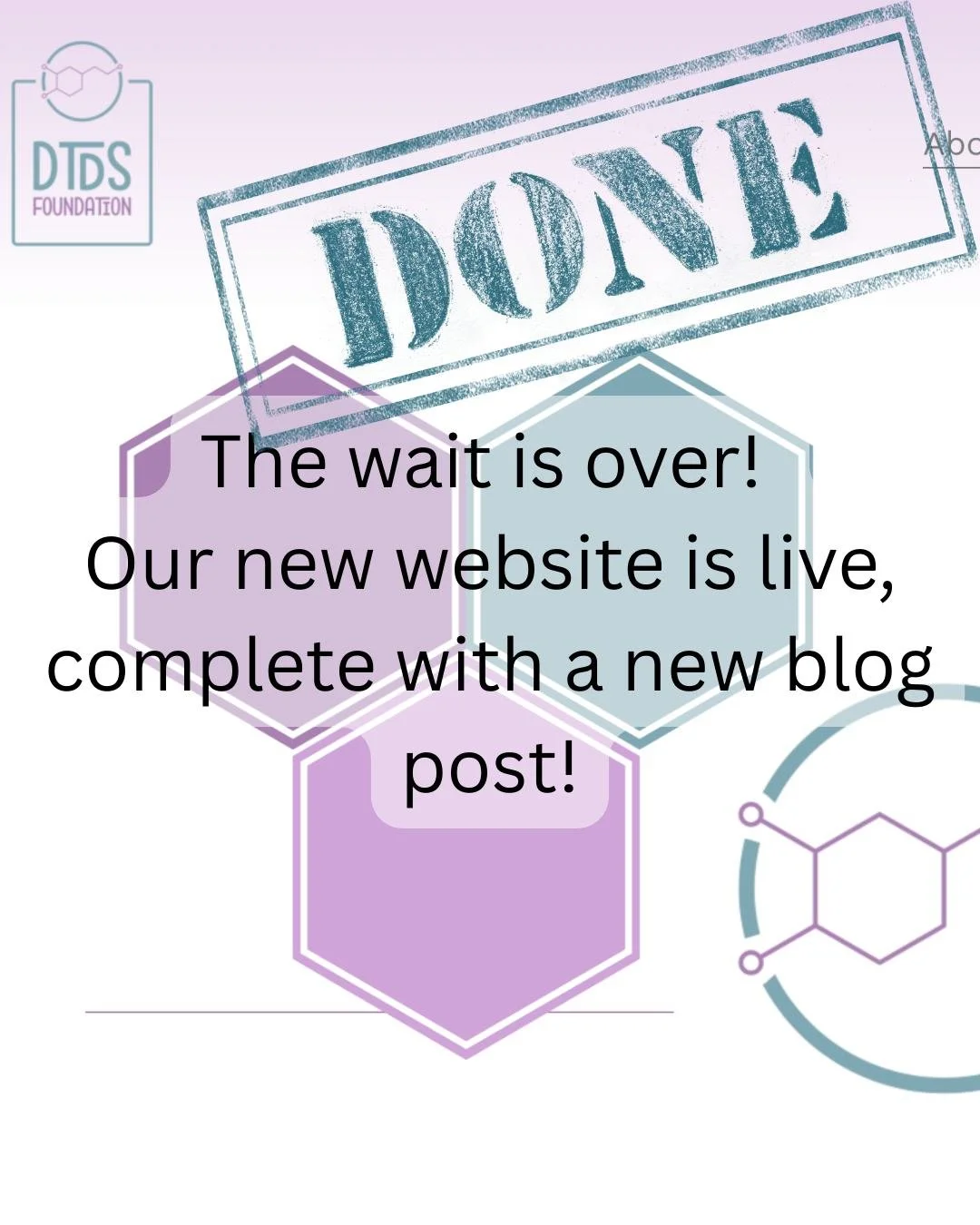 We have BIG news!
The brand new DTDS Foundation website is LIVE! 

We&rsquo;ve created a space where families, caregivers, researchers, and supporters can find resources, updates, and ways to get involved.

To kick things off during this back to scho