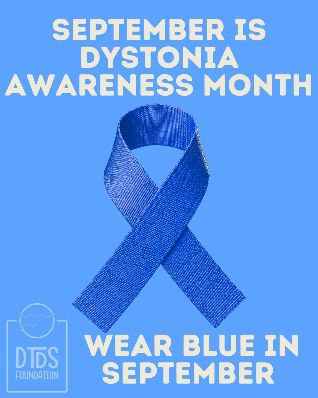 💙 September is Dystonia Awareness Month 💙
Dystonia is a movement disorder that causes involuntary muscle contractions, twisting movements, and painful postures. It&rsquo;s also one of the hallmark symptoms of Dopamine Transporter Deficiency Syndrom