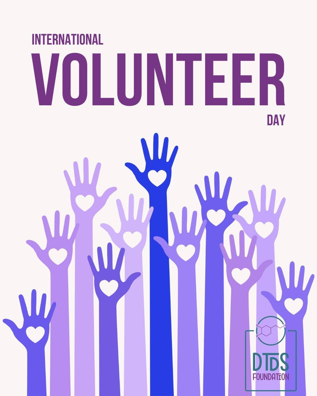 Today we celebrate the heart of the DTDS Foundation: our volunteers. 

From board members to parent advocates to those who help us share our mission, every single volunteer moves our community forward.
In rare disease work, progress begins with peopl