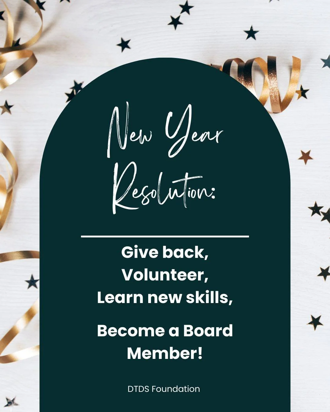 As we look ahead to 2026, we&rsquo;re growing our team &mdash; and you might be exactly who our community needs.

The DTDS Foundation Board of Directors is seeking passionate, reliable volunteers who want to make a lasting difference for families liv