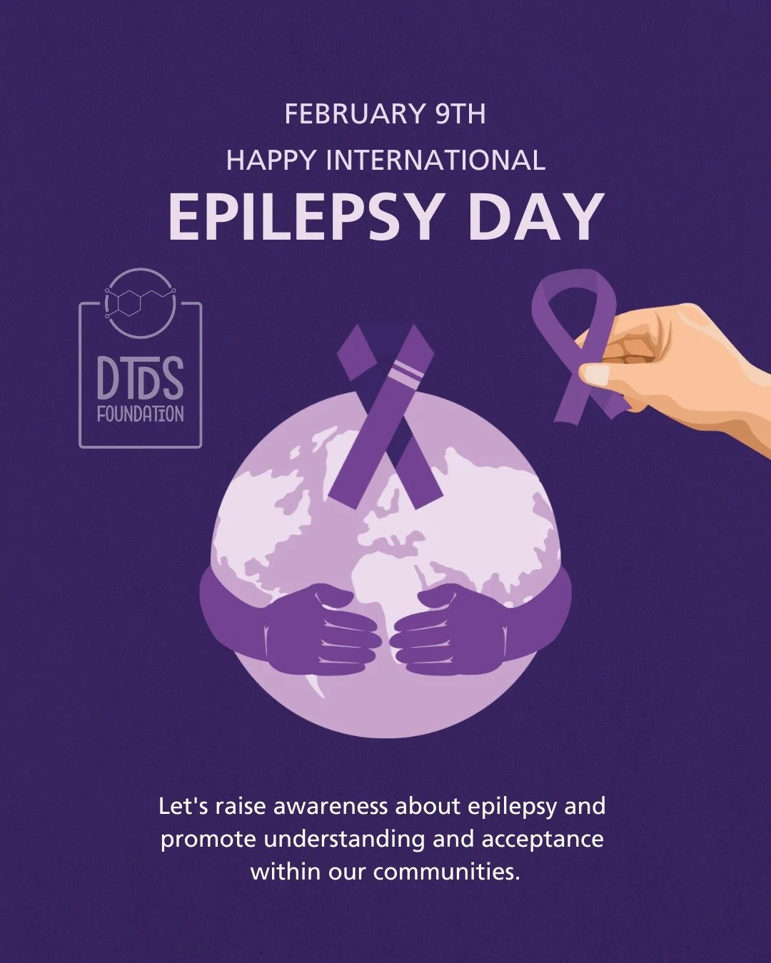 On International Epilepsy Day, we want to raise awareness about an important distinction.

Most individuals with Dopamine Transporter Deficiency Syndrome (DTDS) do not have true epilepsy. However, abnormal movements, stiffness, or episodes of reduced