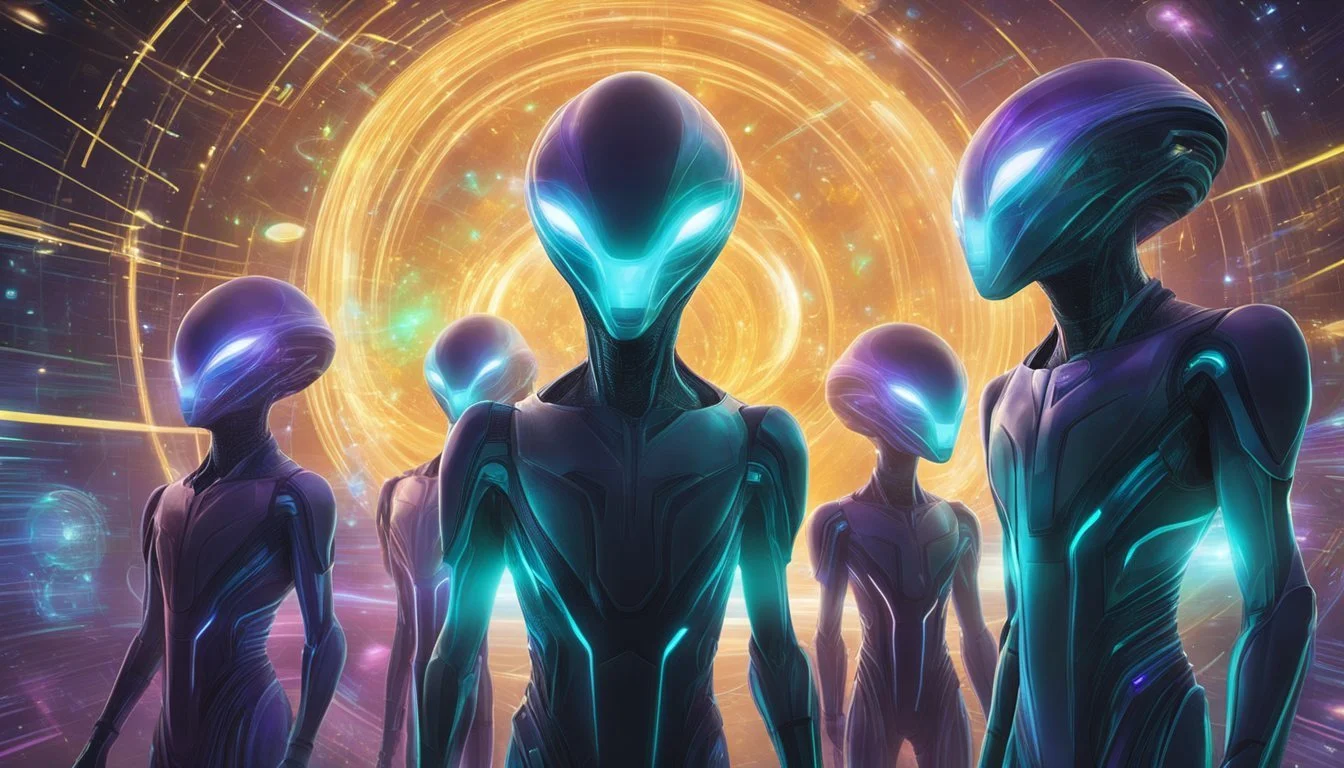 How Alien Encounter Stories Spread in the Digital Age
