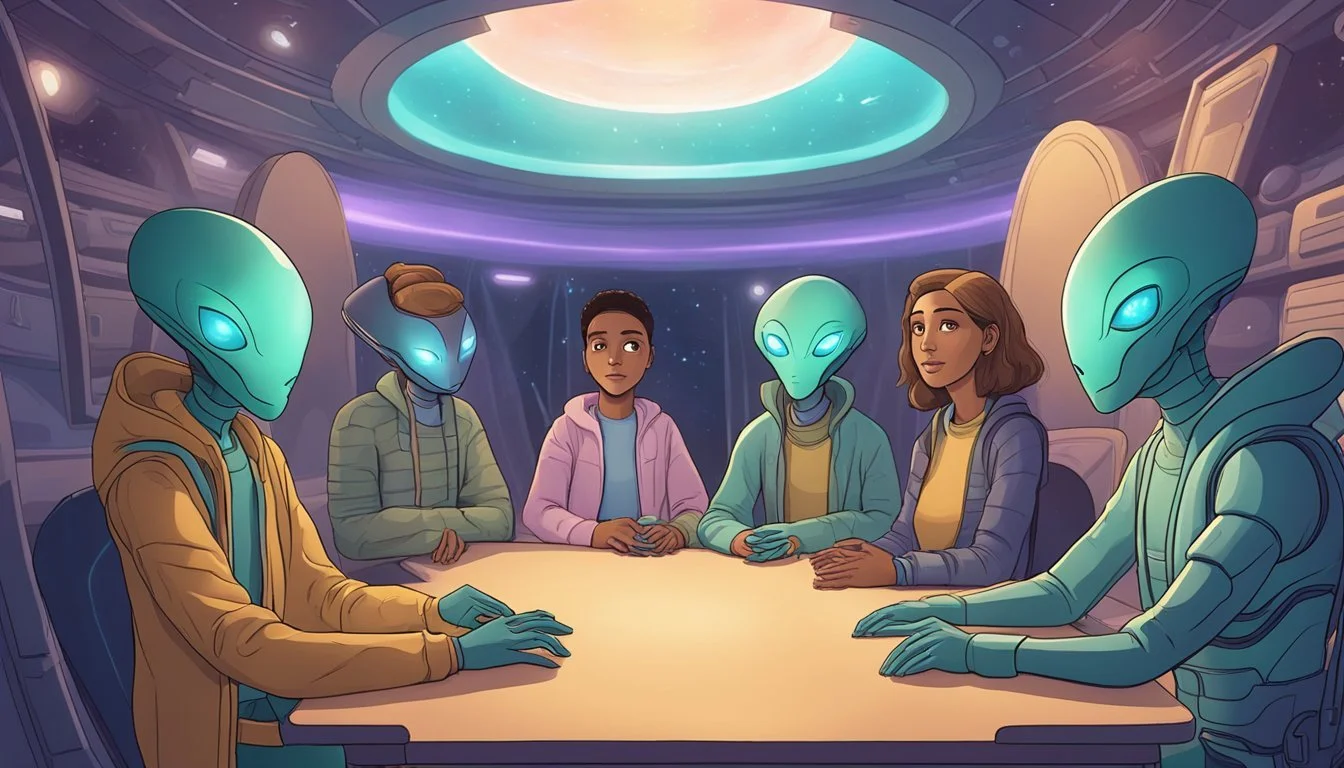 How Alien Encounter Witnesses Find Community Online