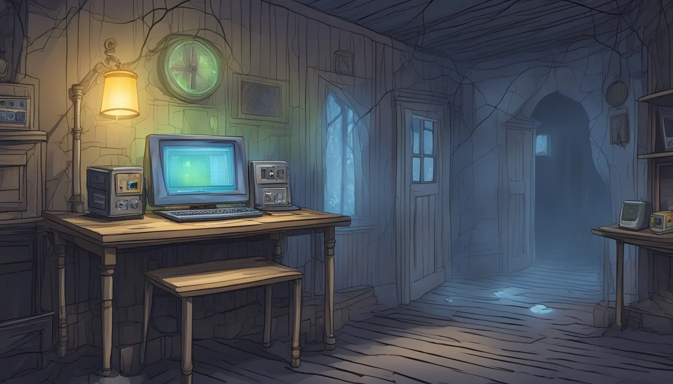 Temperature Data Loggers for Long-Term Monitoring in Haunted Houses