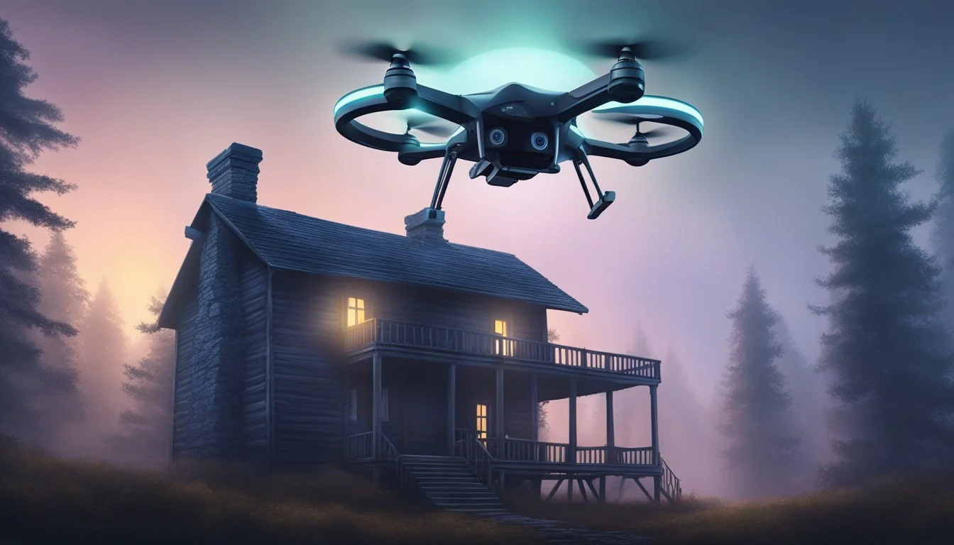 Drones for Surveying Haunted Outdoor Locations
