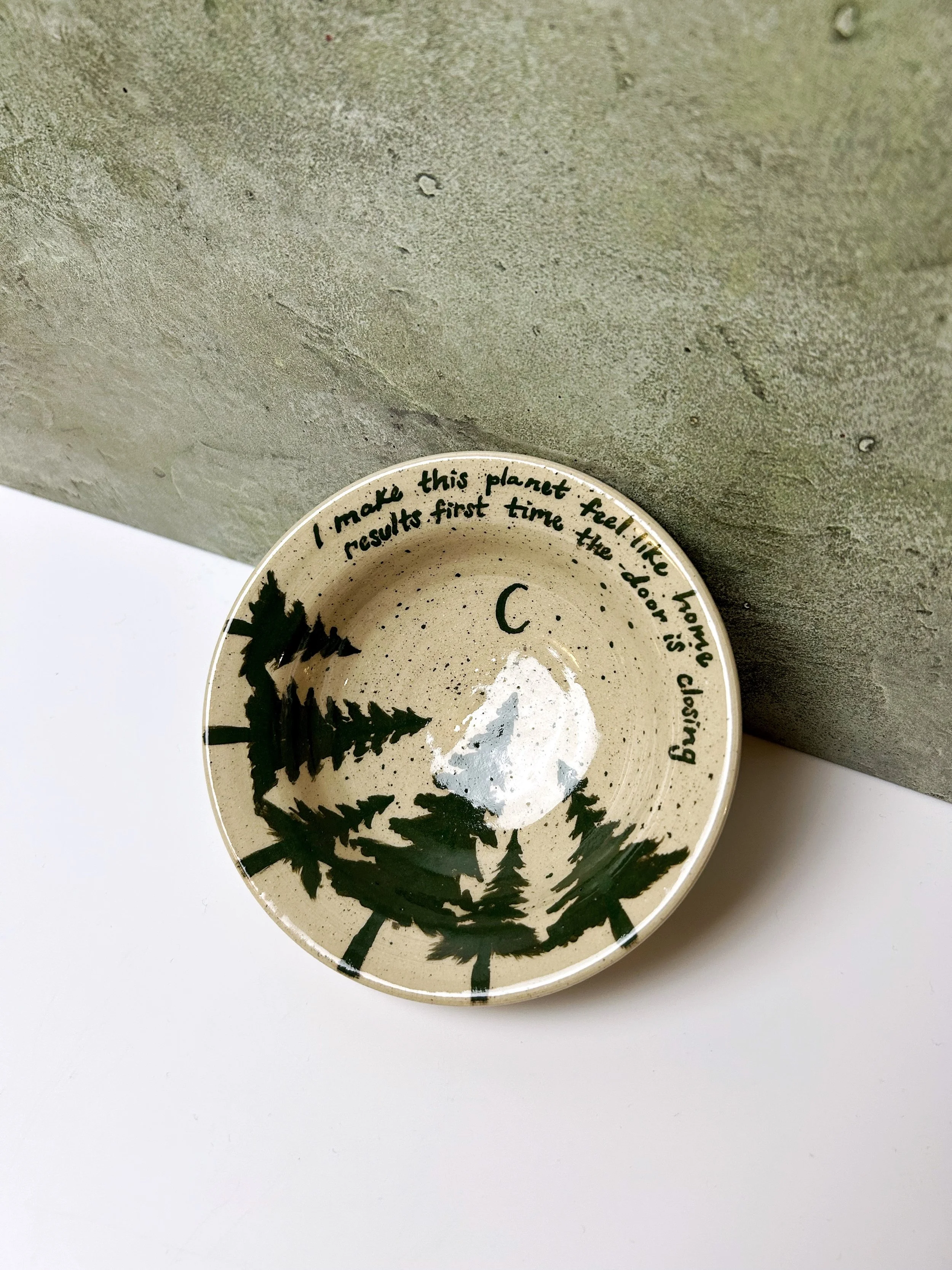 Small Custom Lyric Bowl