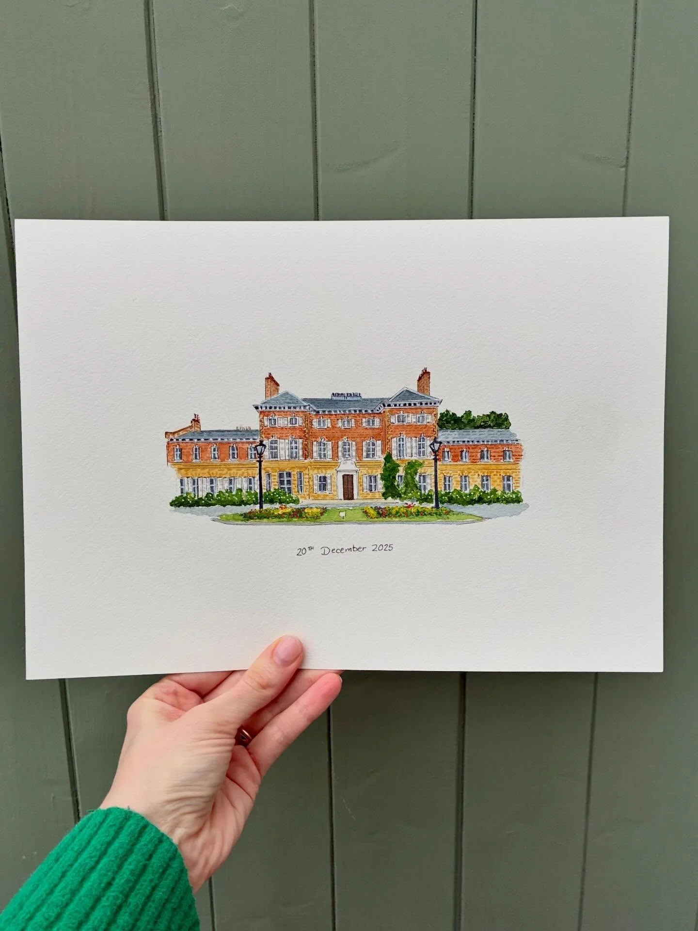 York House, Twickenham ❤️

This is my second time being commissioned to illustrate York House ✨

I loved revisiting it in watercolour! This time we went for an A4 piece with a soft &lsquo;natural mount&rsquo; that frames the illustration beautifully.