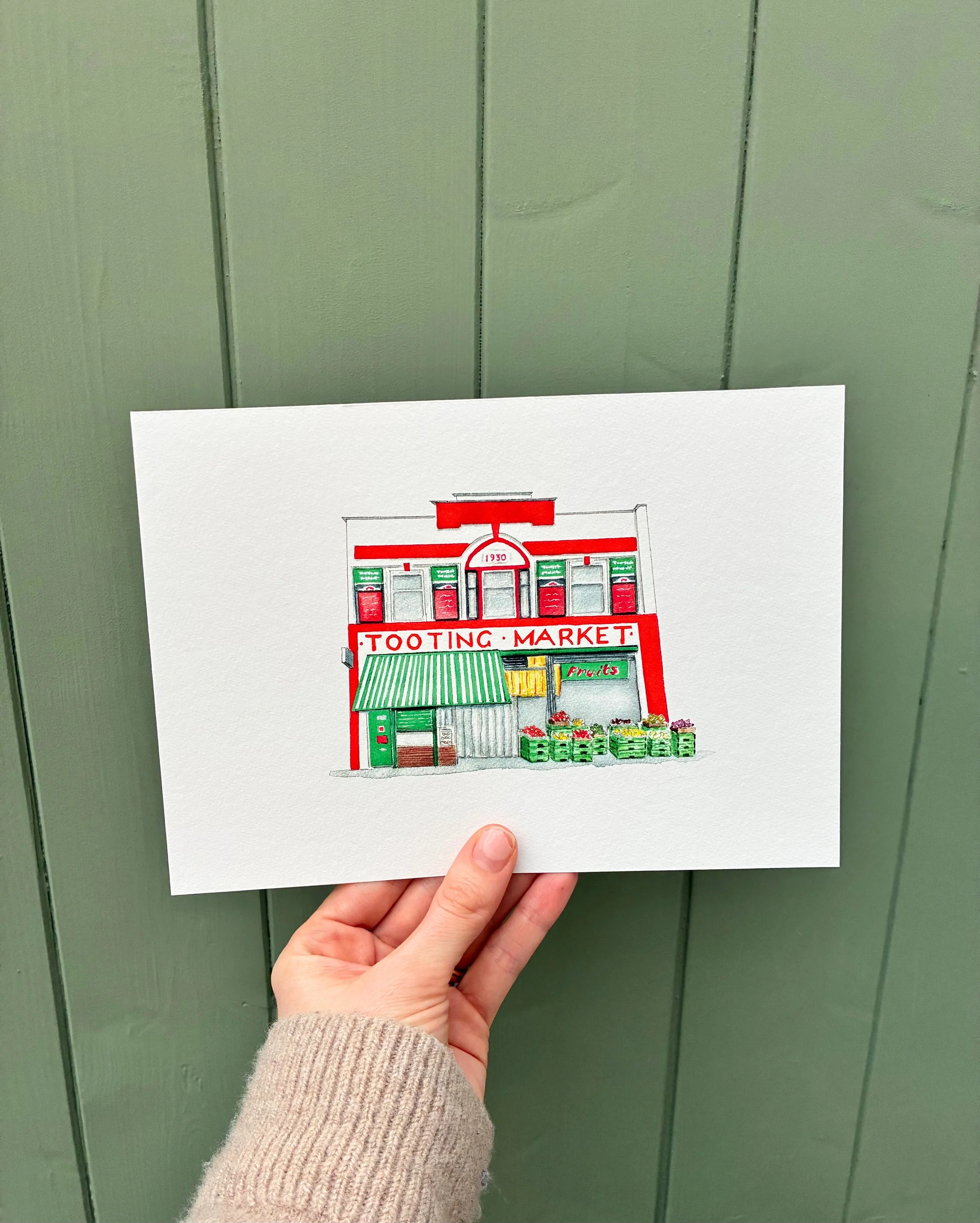 Tooting Market - Giclée Fine Art Print