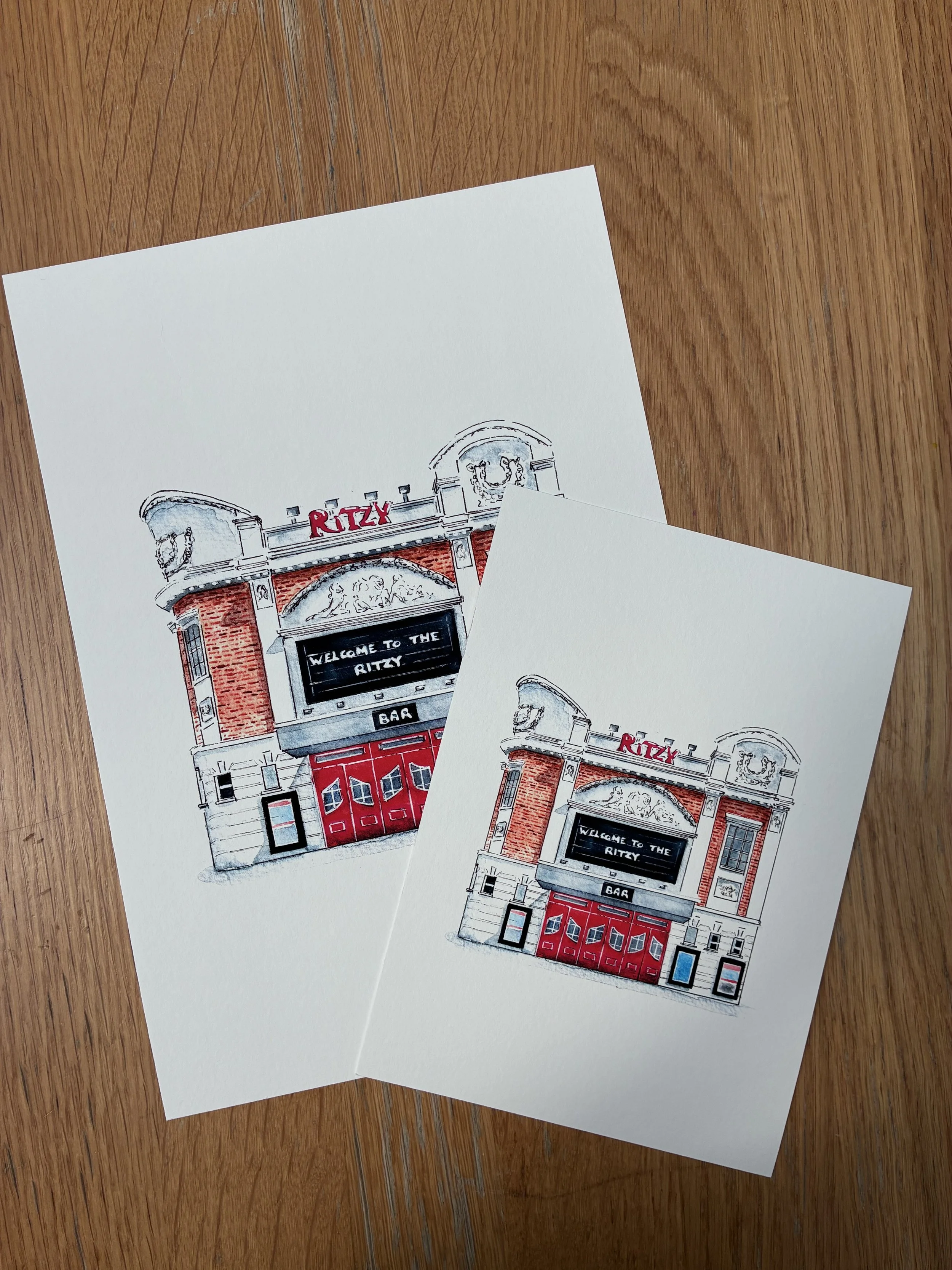 The Ritzy - Giclée Fine Art Print