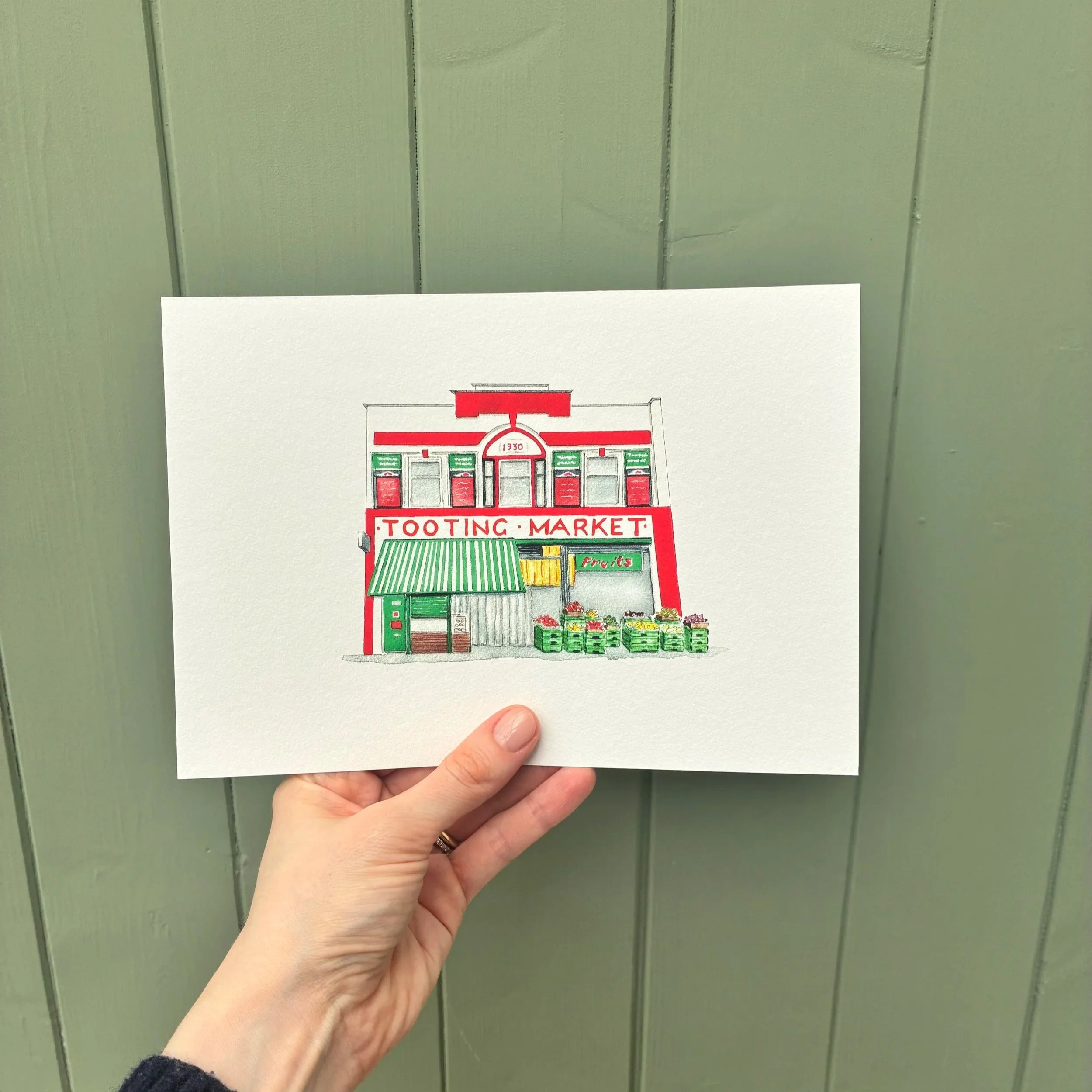 Tooting Market - Giclée Fine Art Print