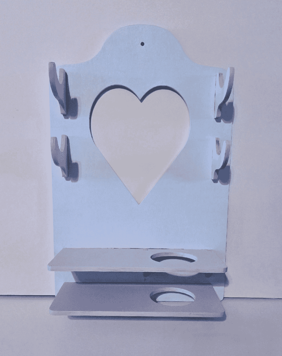 Wall Mounted Hair Care Organizer