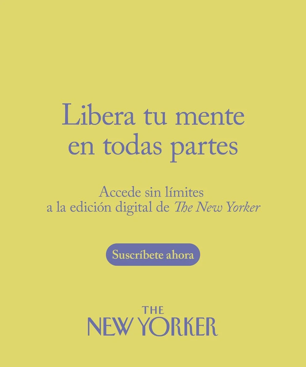 Vista previa de una maqueta del banner ad dinámico del The New Yorker, diseñado para aumentar las subscripciones digitales de la revista en la comunidad latina. Proyecto especulativo.