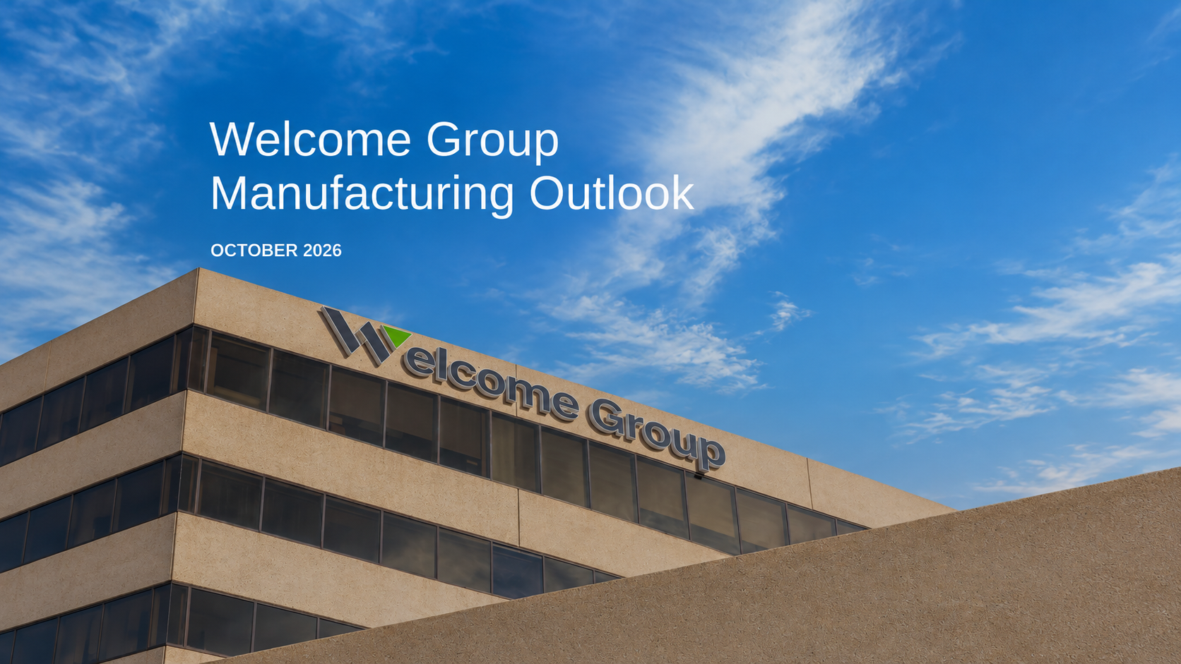 Manufacturing Outlook: October 2026