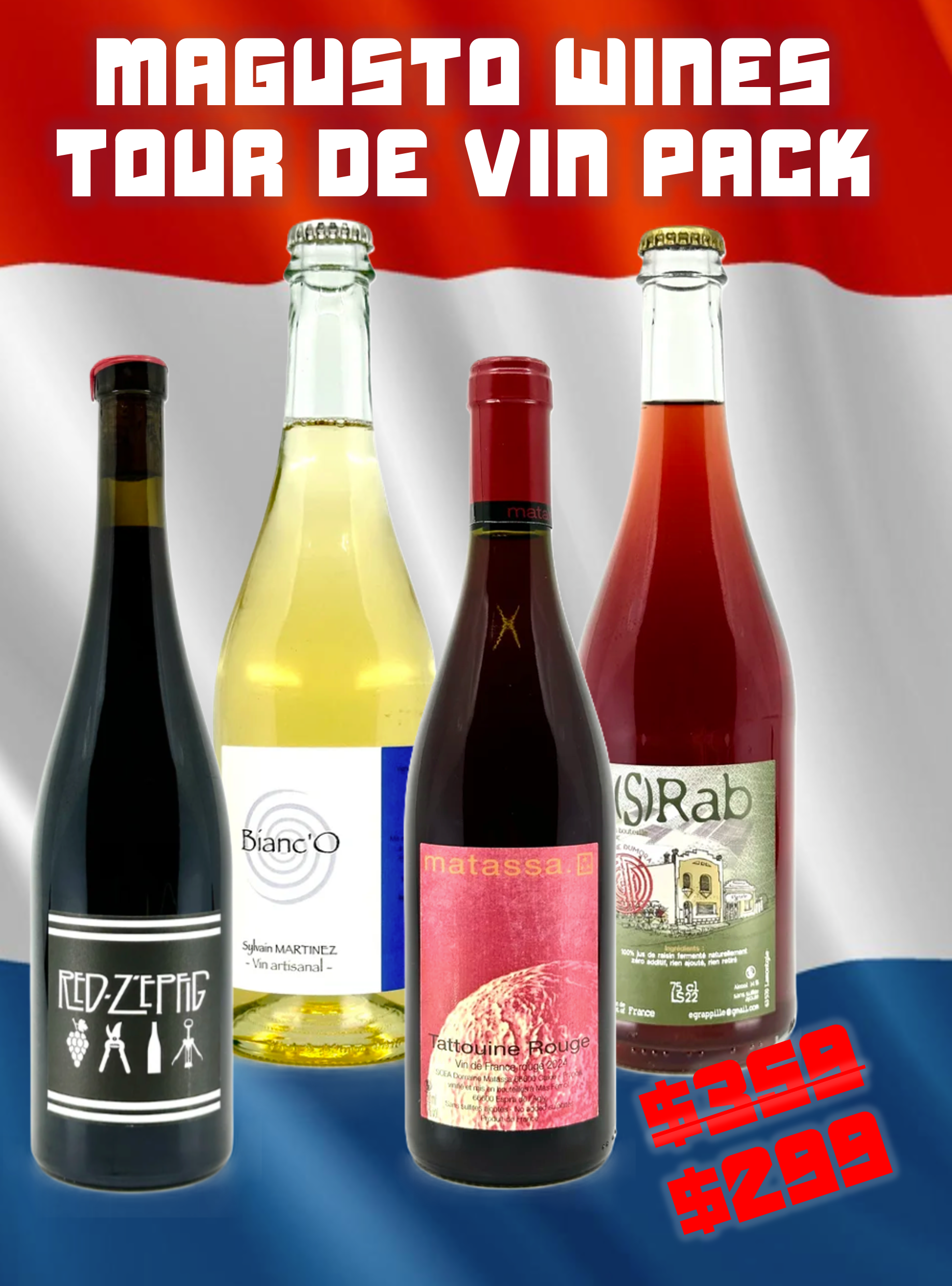 2026 Magusto Wines Tour De Vin Pack