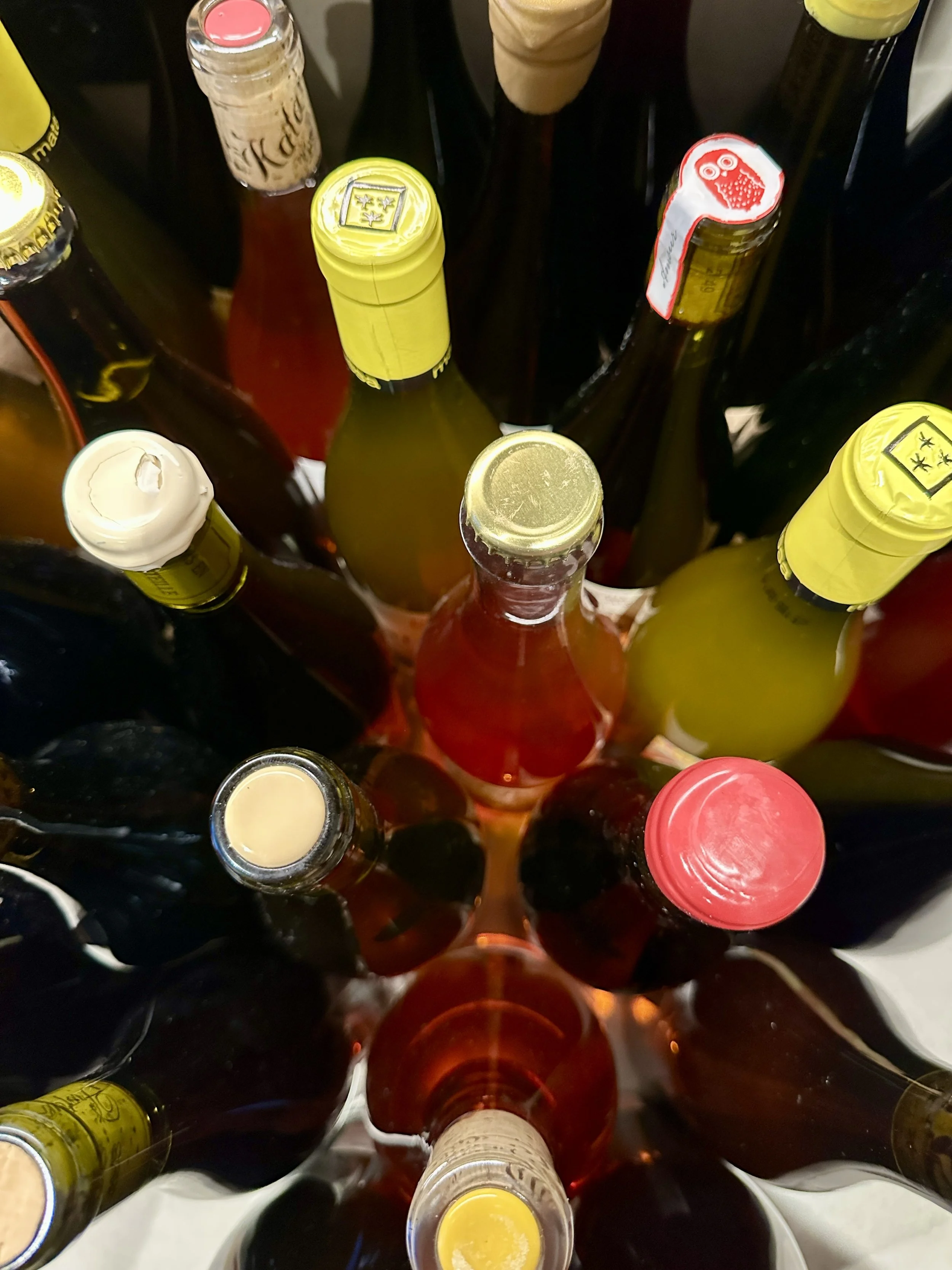 Wines bottles
