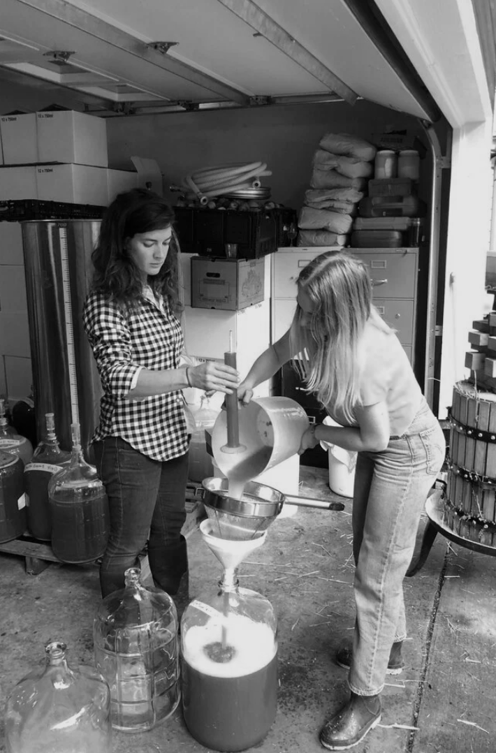 Tess Bryant and Niccolo Coturri, cider makers