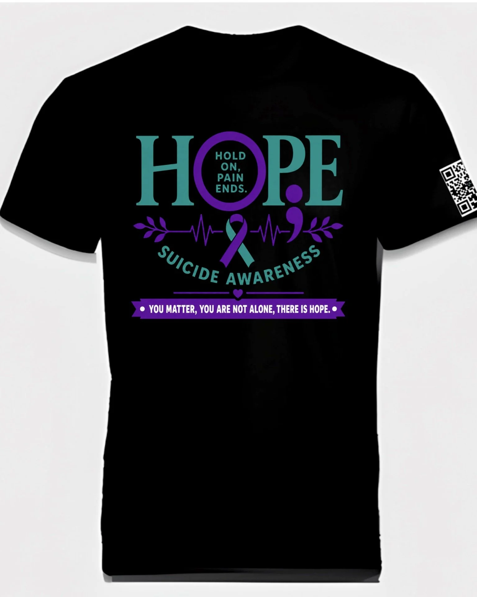 “HOPE” T-shirt 💜🩵