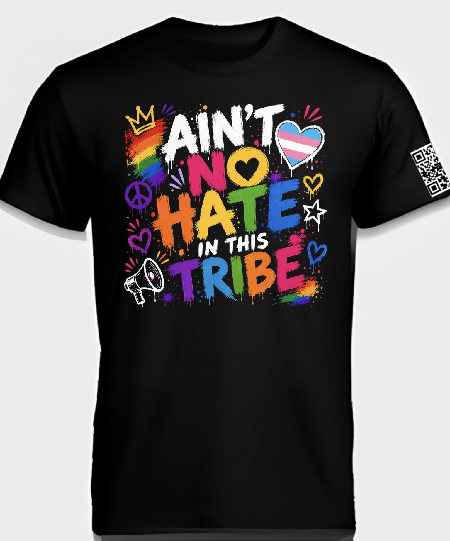 “NO HATE” T-shirt🏳️‍🌈