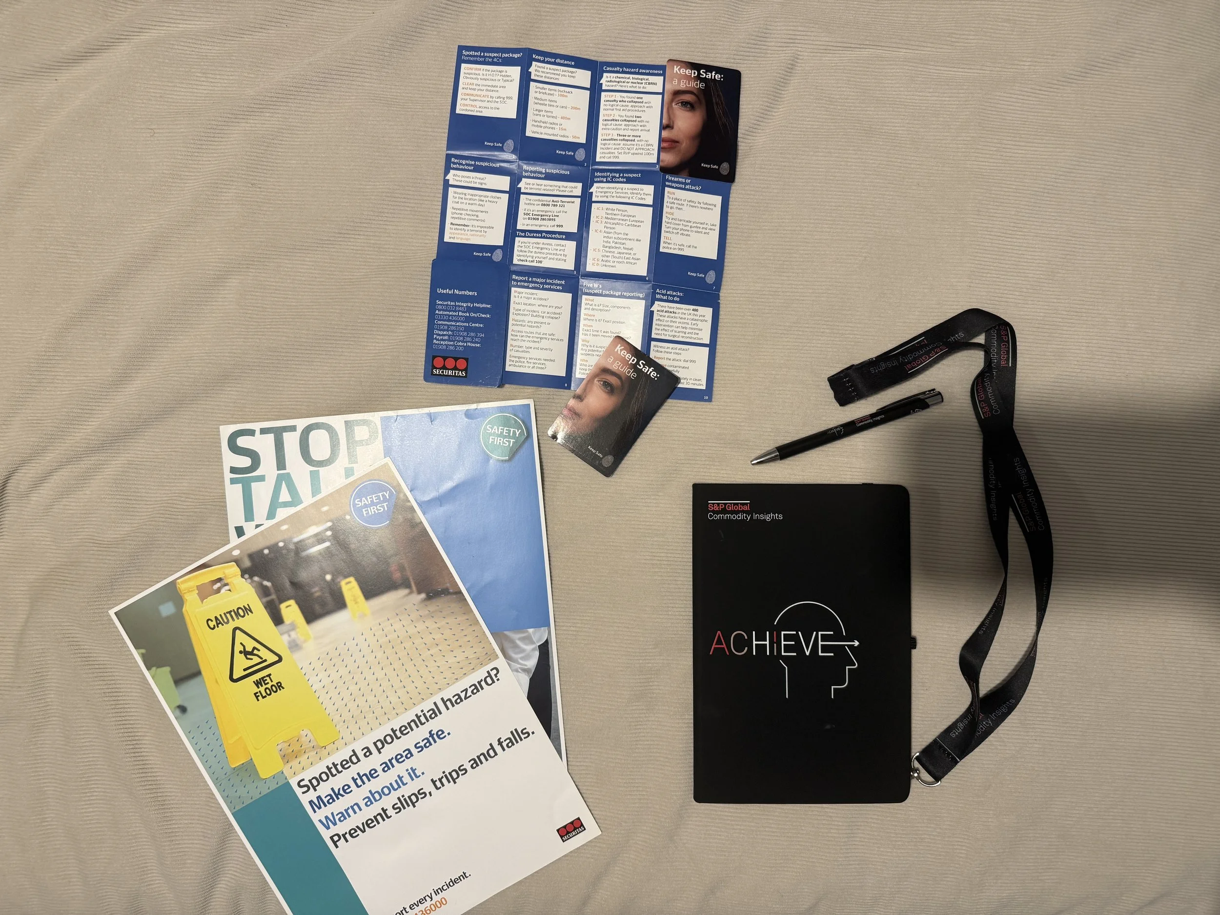 notebook pen lanyard 