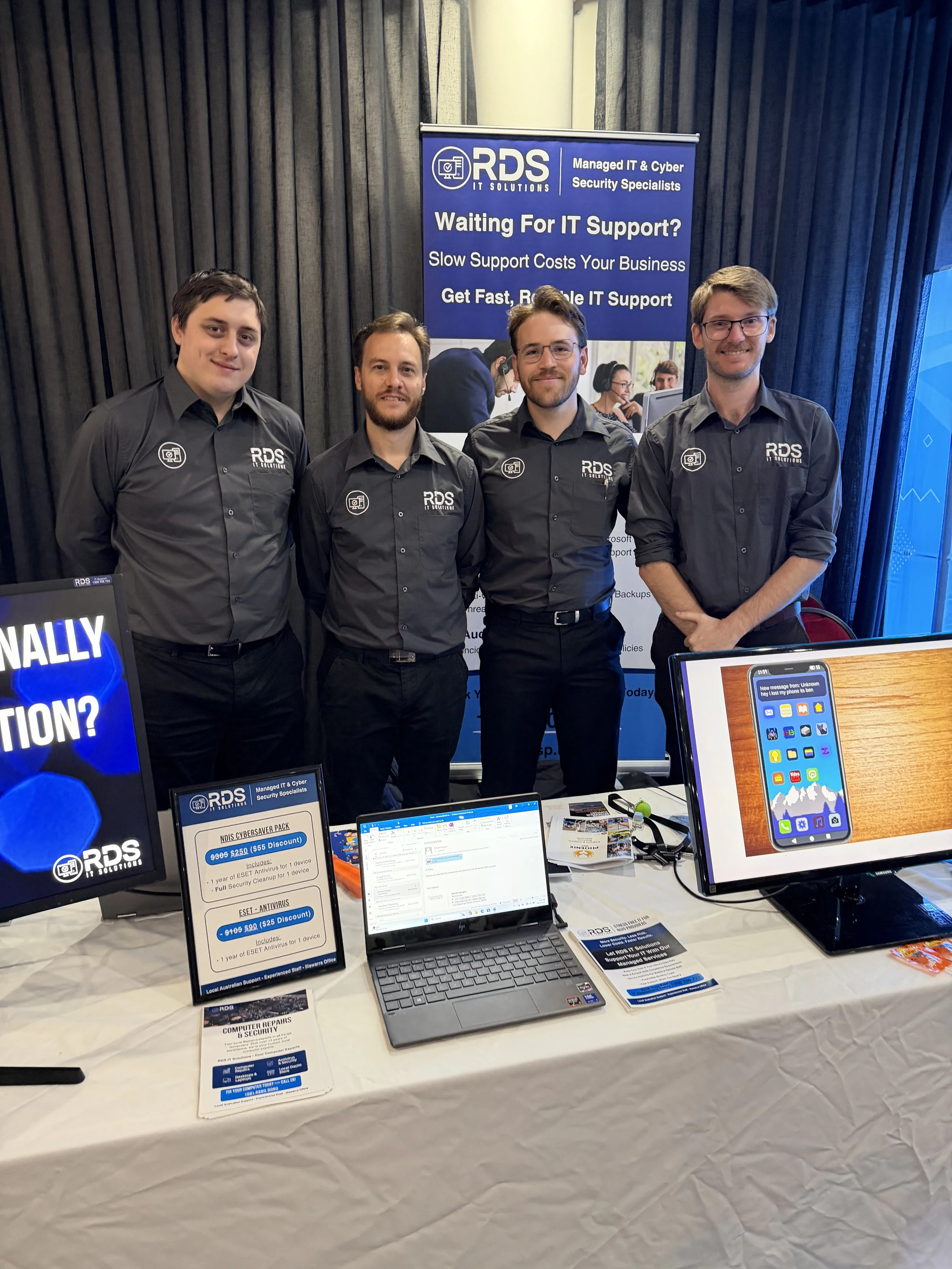 RDS IT Team at the IDO Expo