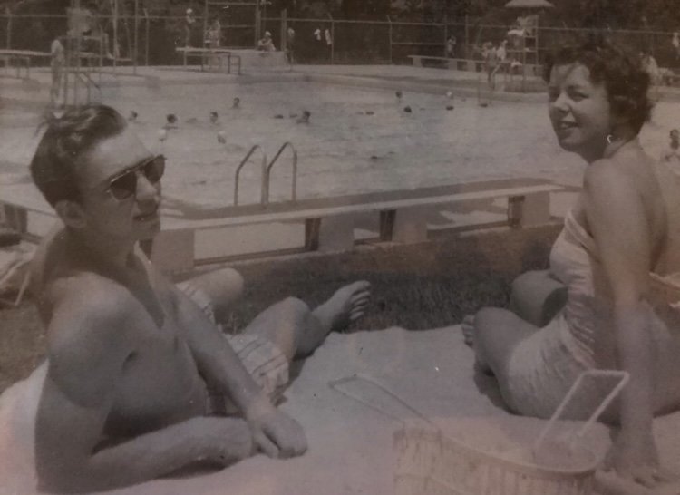 Ronald Venit and Rosemary Powell at Folcroft Swim Club