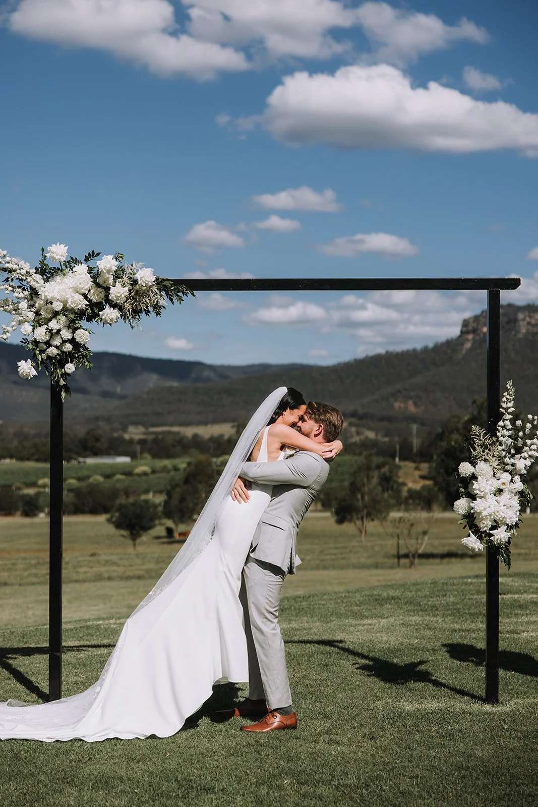 Hannah & Kipp wedding ceremony photo 542 – captured by Nicole Butler, Hunter Valley wedding photographer NSW