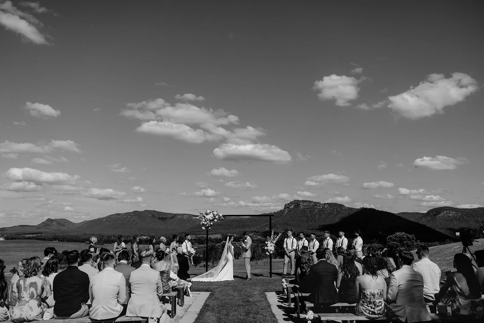 Hannah & Kipp wedding ceremony photo 556 – captured by Nicole Butler, Hunter Valley wedding photographer NSW