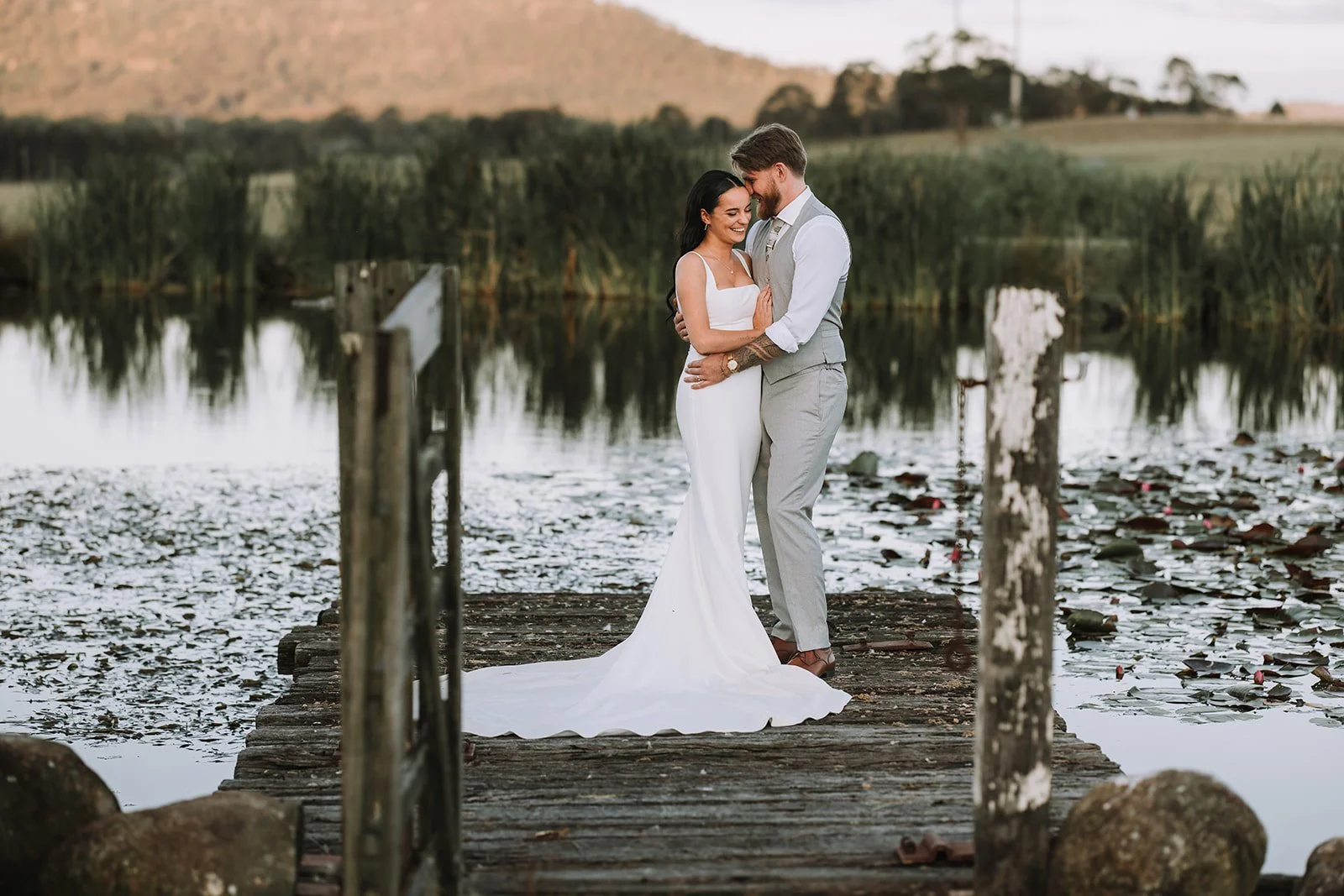 Hannah & Kipp wedding Adams Peak location 1077 – captured by Nicole Butler, Hunter Valley wedding photographer NSW
