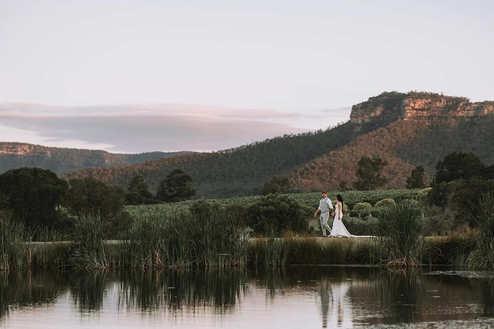 Hannah & Kipp wedding Adams Peak location 1165 – captured by Nicole Butler, Hunter Valley wedding photographer NSW