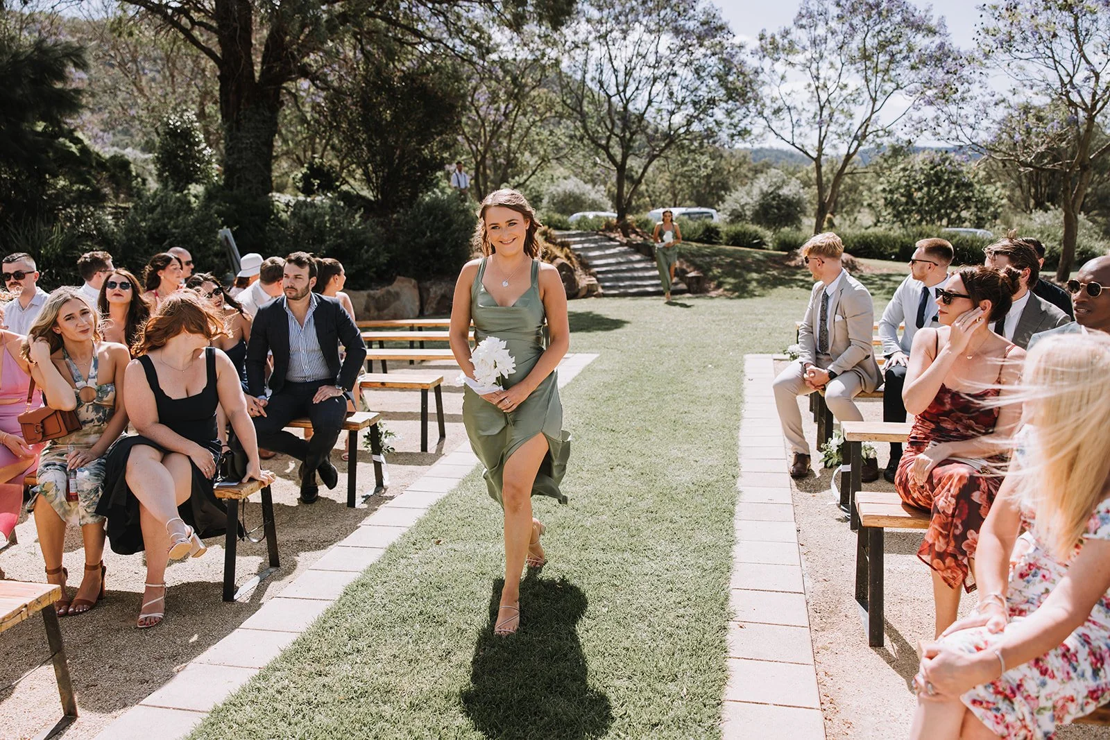 Hannah & Kipp wedding ceremony photo 211 – captured by Nicole Butler, Hunter Valley wedding photographer NSW