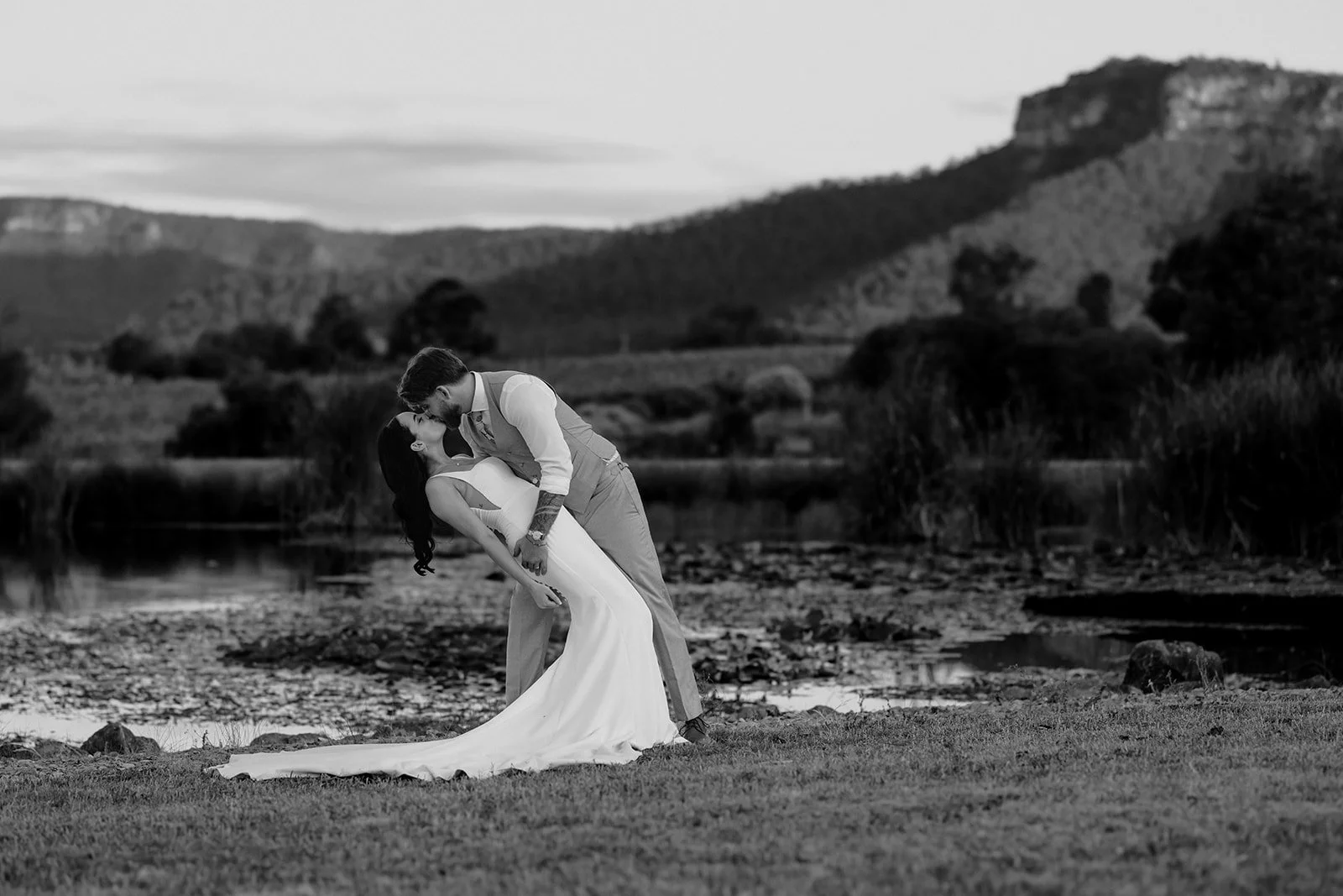 Hannah & Kipp wedding Adams Peak location 1129 – captured by Nicole Butler, Hunter Valley wedding photographer NSW