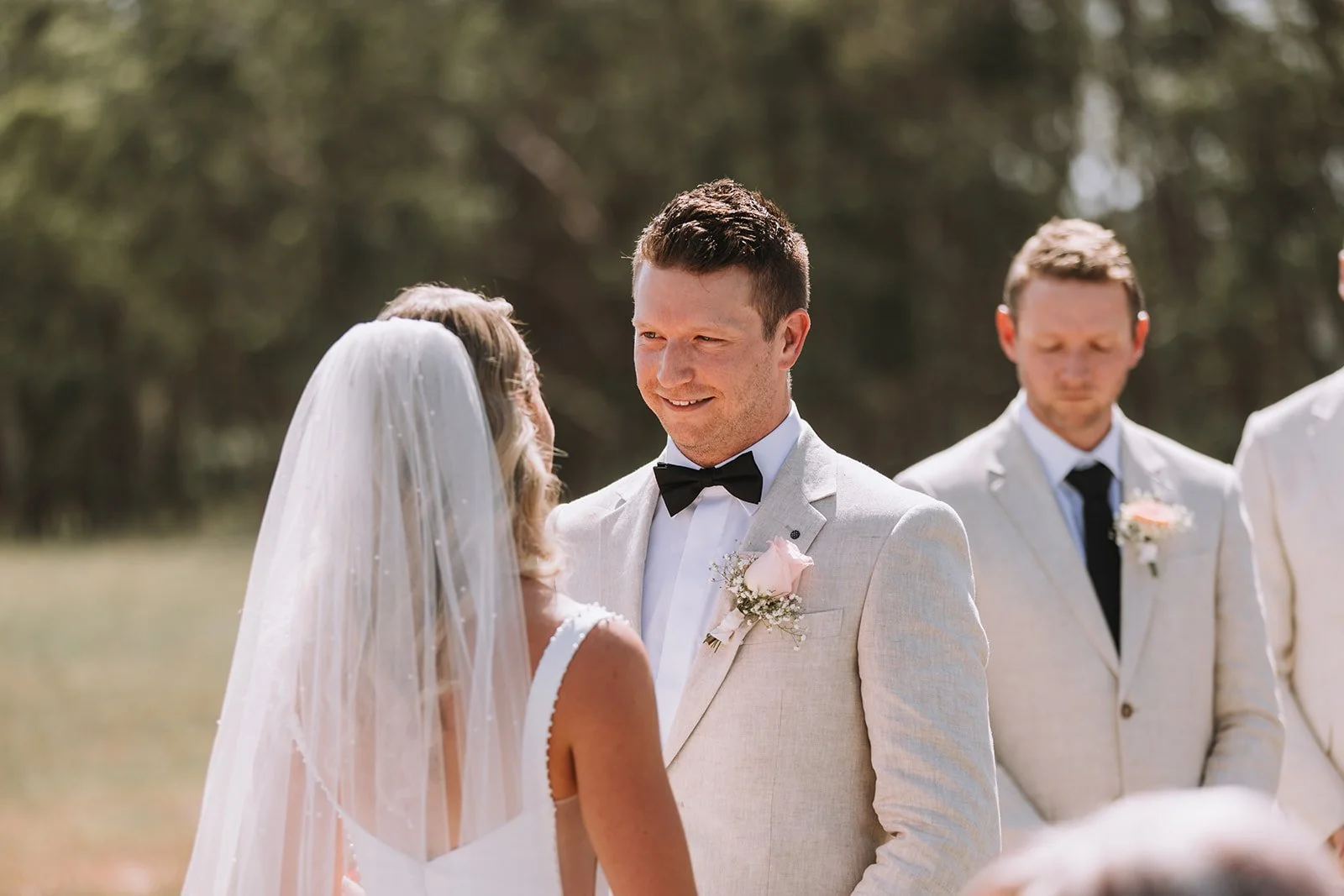 Bride and groom celebrating after ceremony – Nicole Butler Photography. Hunter Valley Wedding Photographer NSW - Image 23