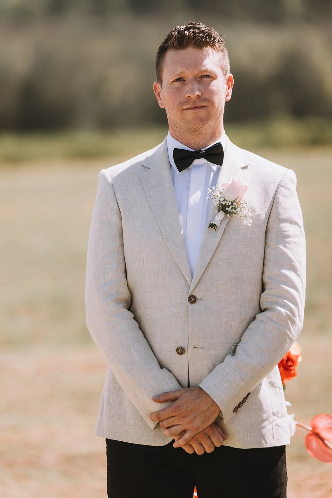Candid moment during Hunter Valley wedding ceremony – Nicole Butler Photography. Hunter Valley Wedding Photographer NSW - Image 330