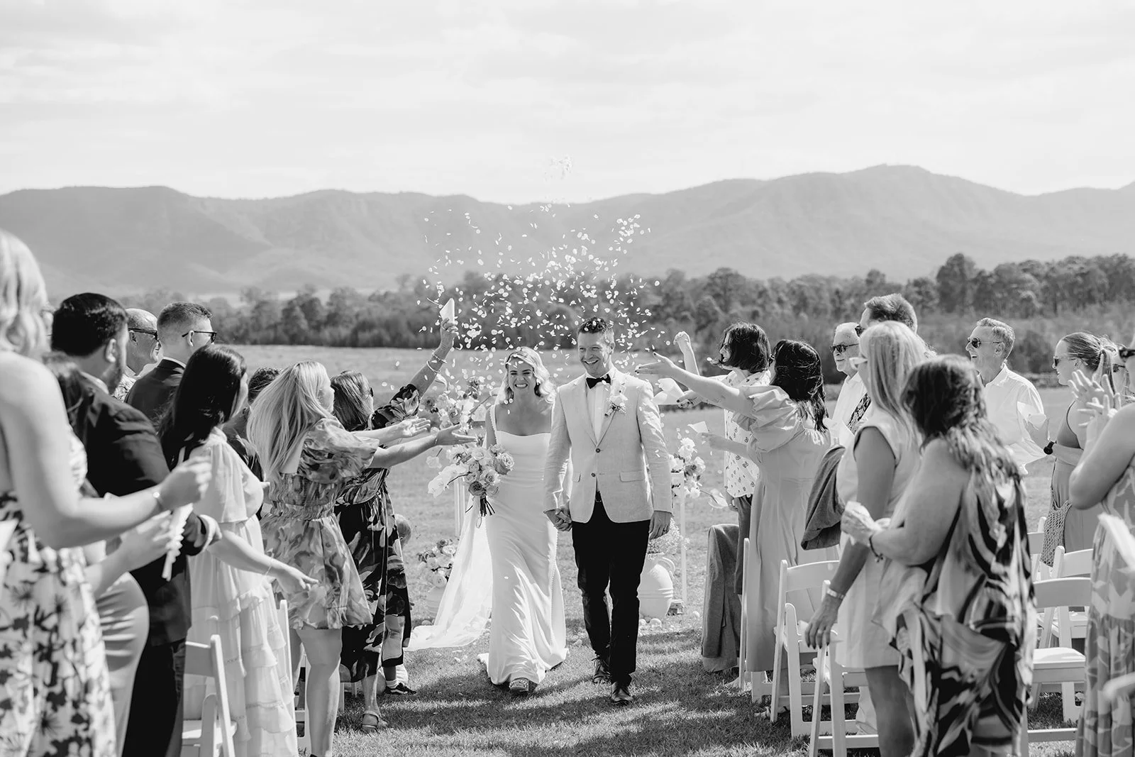 Candid guest reactions during ceremony – Nicole Butler Photography. Hunter Valley Wedding Photographer NSW - Image 120