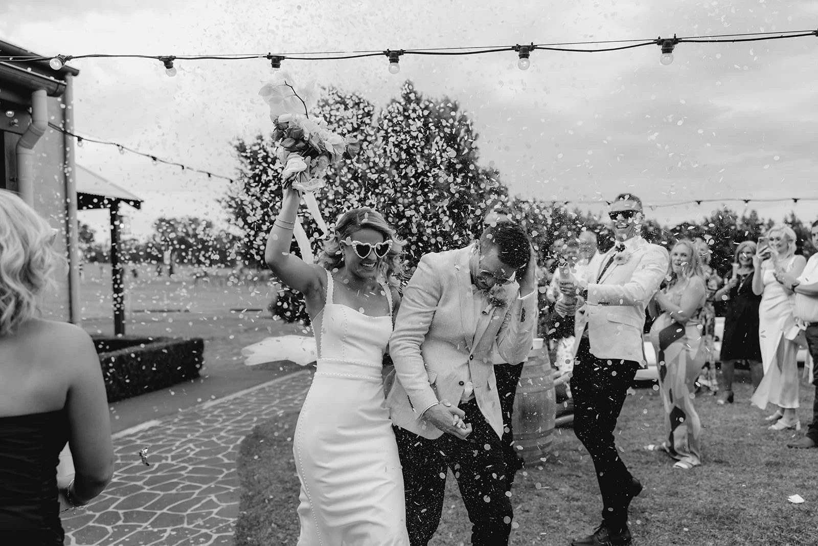 Candid moments during wedding reception speeches Hunter Valley Wedding Photographer NSW - Image 29
