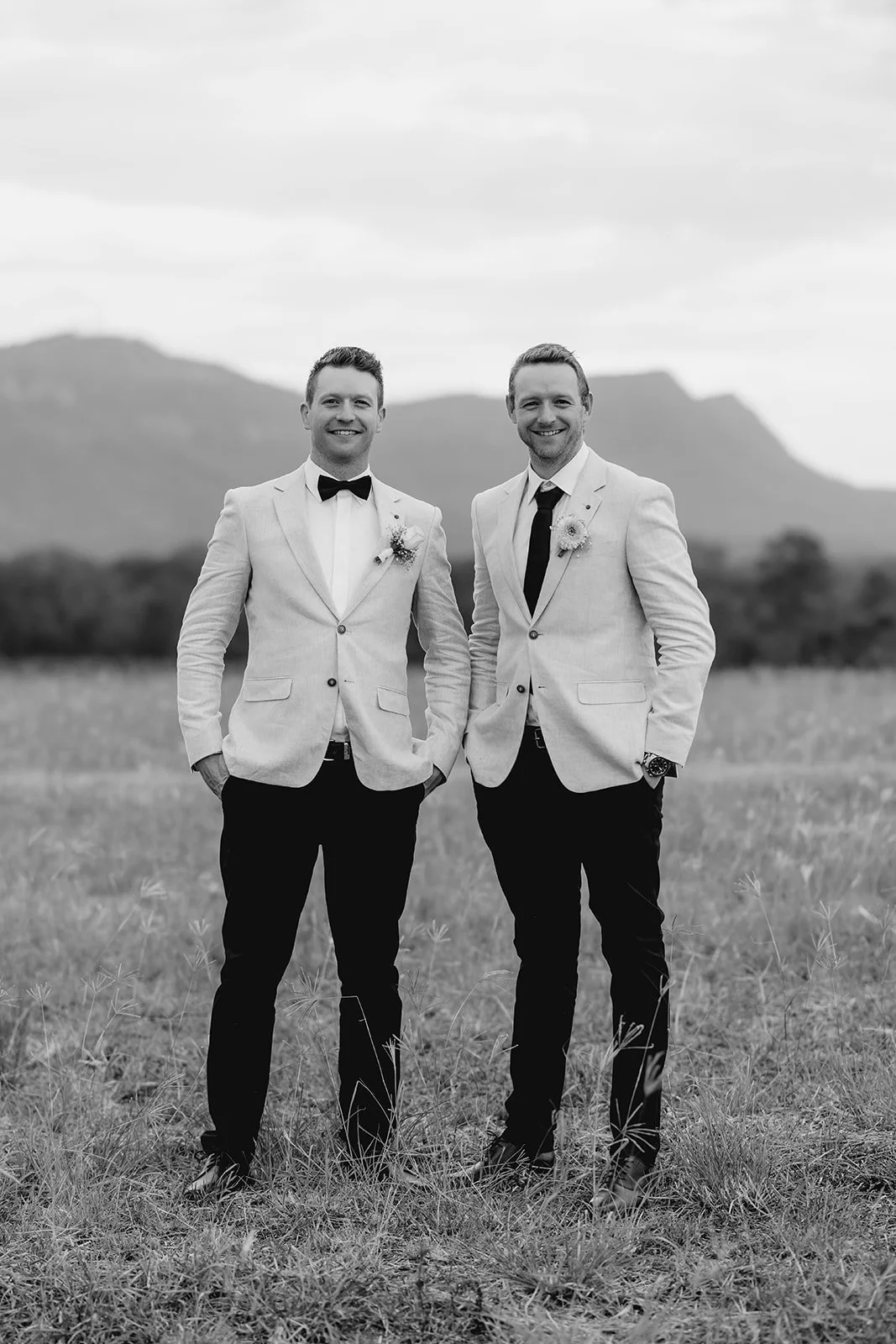 Reception setup with Hunter Valley vineyard views Hunter Valley Wedding Photographer NSW - Image 79