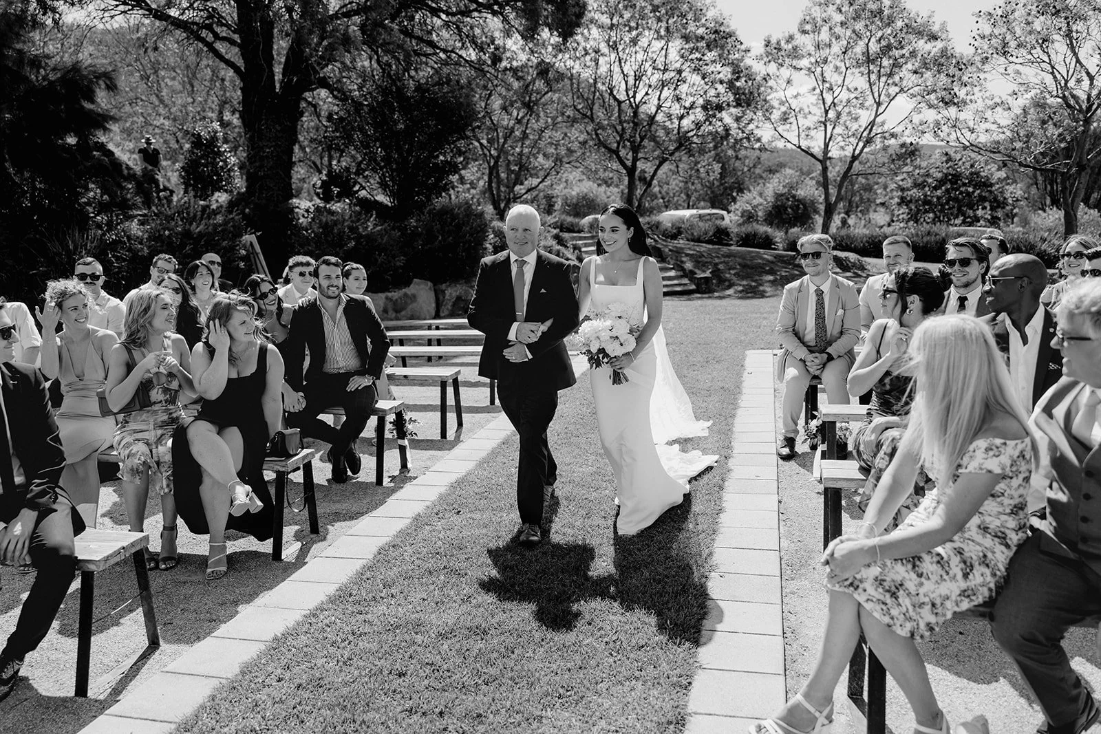 Hannah & Kipp wedding ceremony photo 327 – captured by Nicole Butler, Hunter Valley wedding photographer NSW