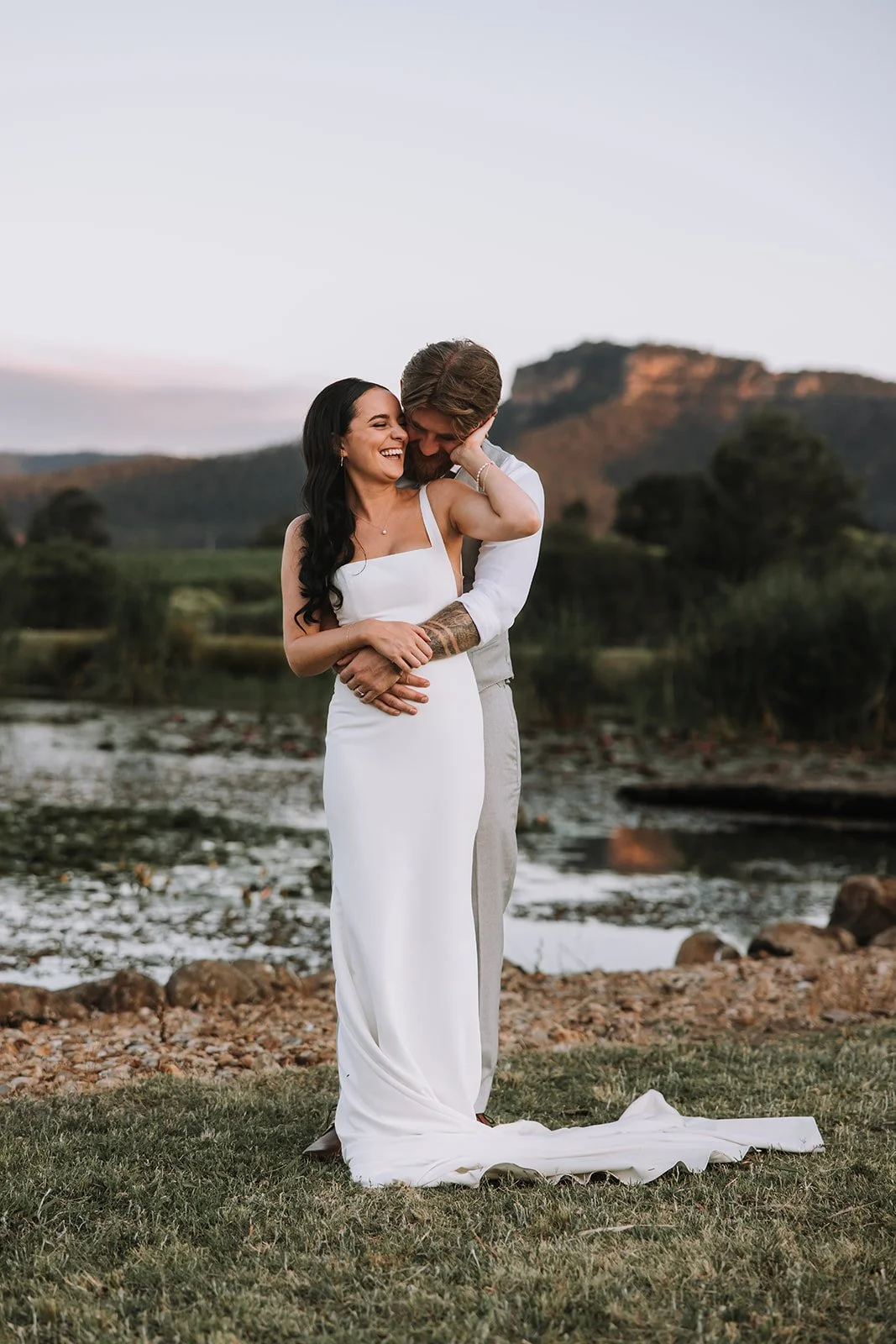 Hannah & Kipp wedding Adams Peak location 1161 – captured by Nicole Butler, Hunter Valley wedding photographer NSW