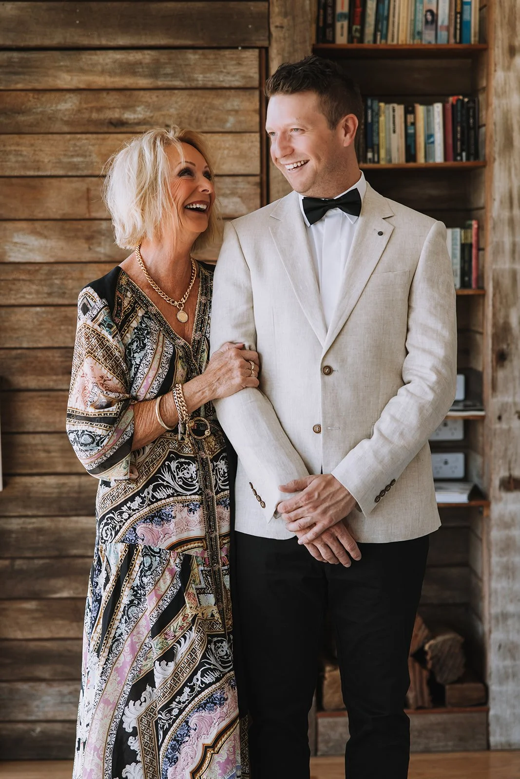 Groom looking out window on wedding morning – Hunter Valley wedding photographer Nicole Butler. Hunter Valley Wedding Photographer NSW - Image 174