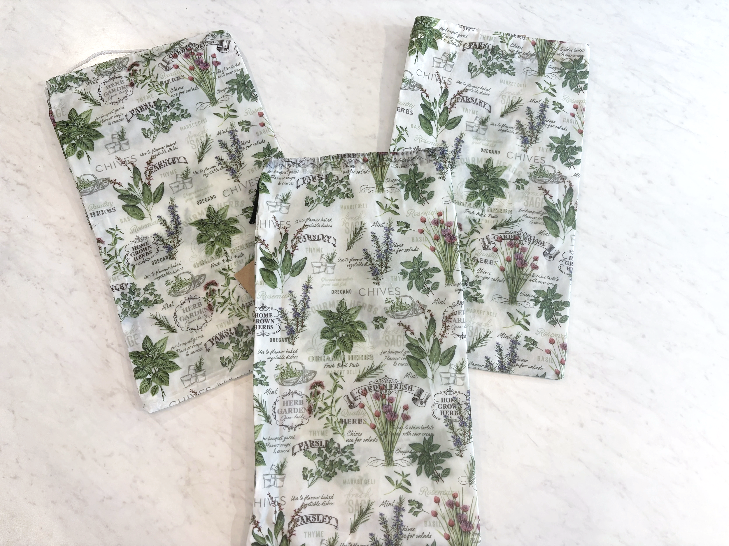 Eco-Style Beeswax Storage Bags