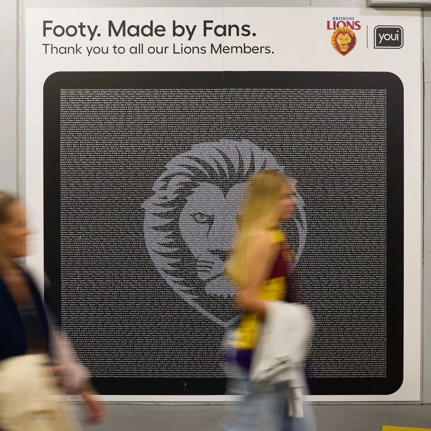 Working with @youi_insurance to bring their @brisbanelions sponsorship to life was all about one thing: putting fans first 🙌🦁 

From strategy to execution, BonBon created experiences that made supporters feel celebrated and connected. Proving that 
