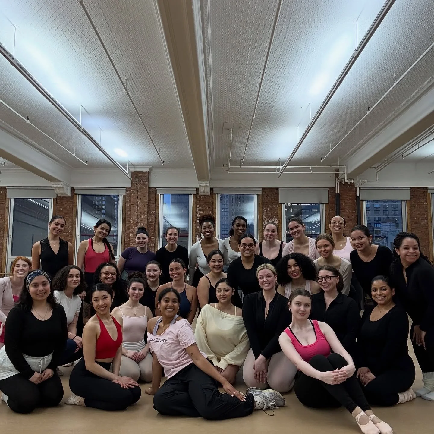 the last classes of spring session 1! 💖 level 1 &amp; level 2! thx for dancing with me!! 🩰🩰🩰