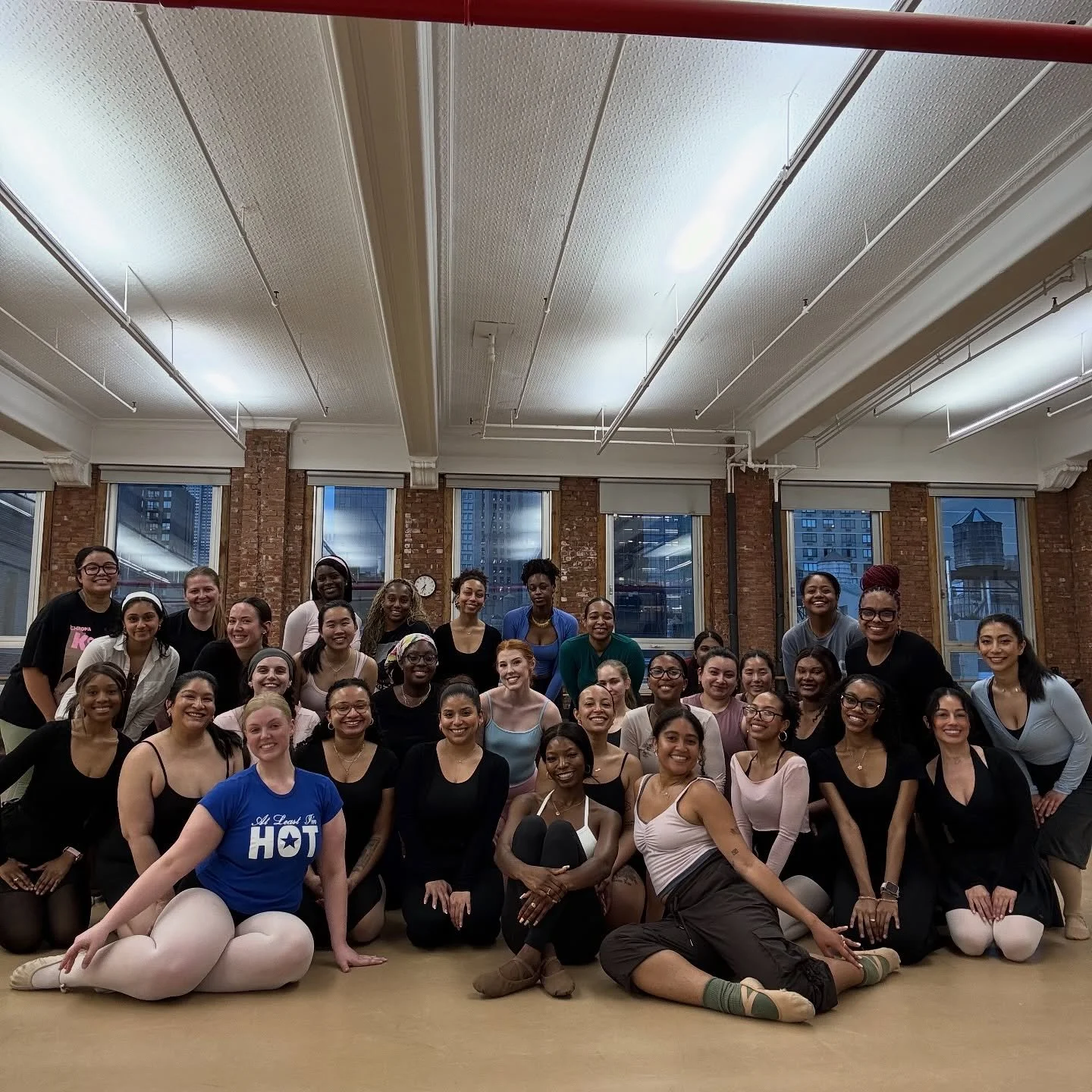 spring session 2 starting strong! 💖💖🦢 level 1 class! 🩰🎼🤍