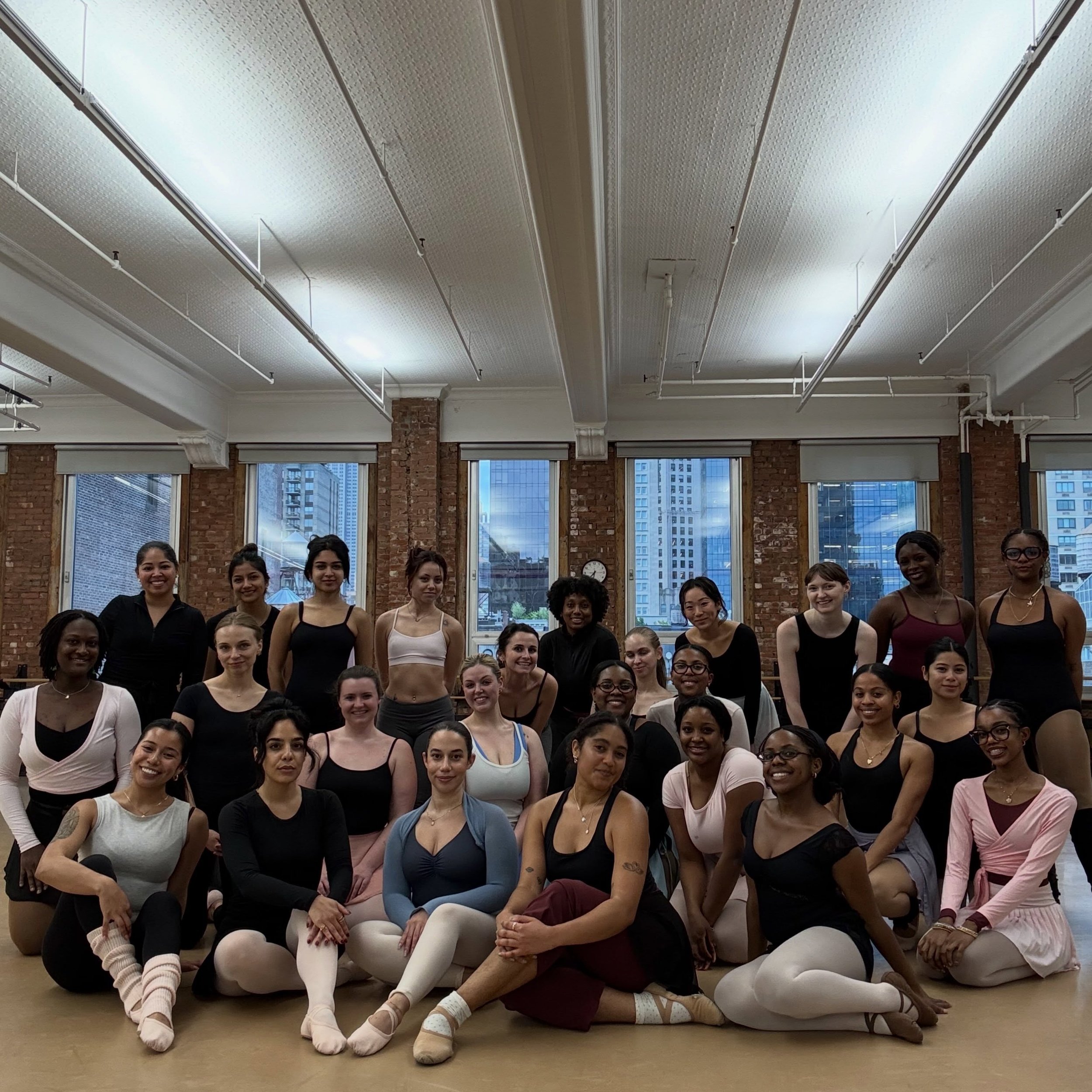 summer session 1 week 2!! ✨✨ level 1 &amp; level 2! 🩰💖 #balletbyb